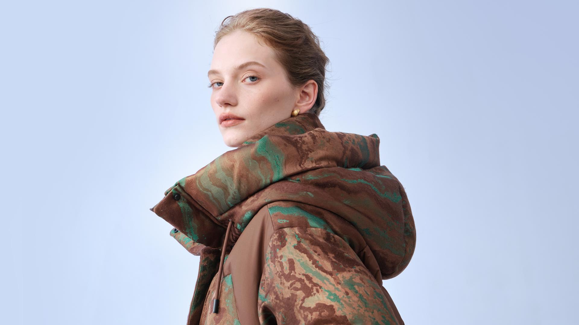 London Design Awards Winner - Intangible Cultural Heritage Liuli  Goose Down Jacket