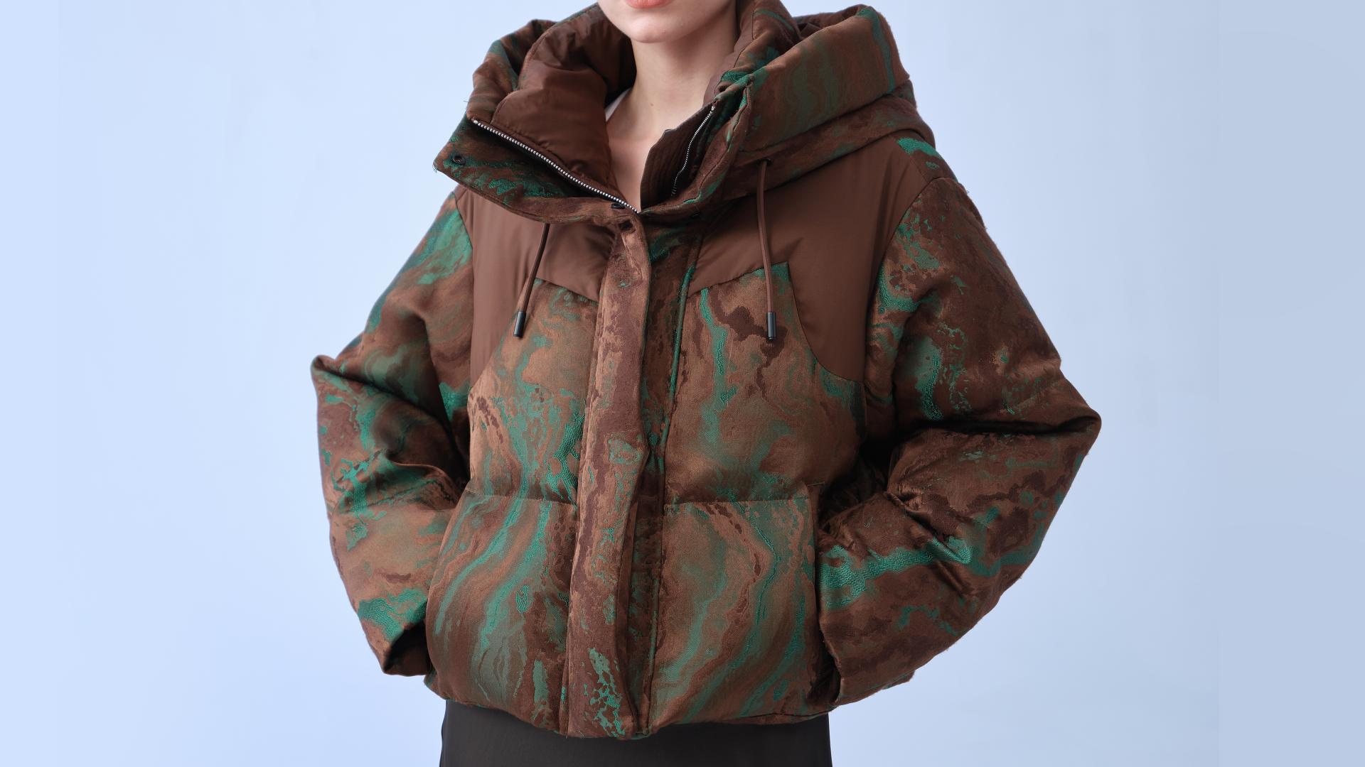 London Design Awards Winner - Intangible Cultural Heritage Liuli  Goose Down Jacket