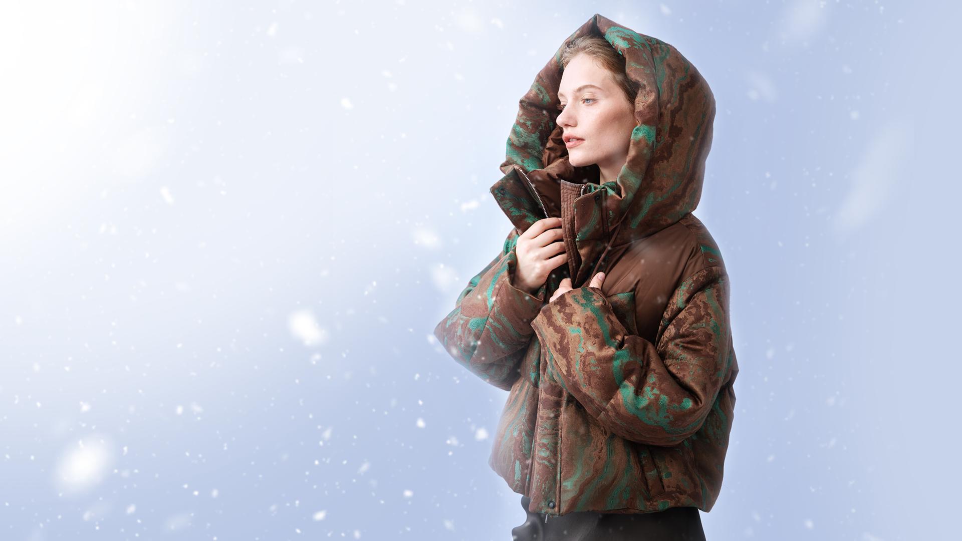 London Design Awards Winner - Intangible Cultural Heritage Liuli  Goose Down Jacket