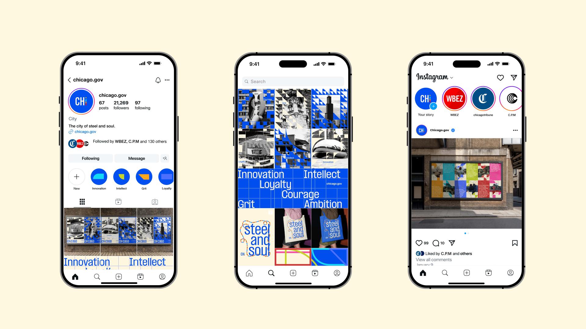 London Design Awards Winner - The City of Chicago Branding