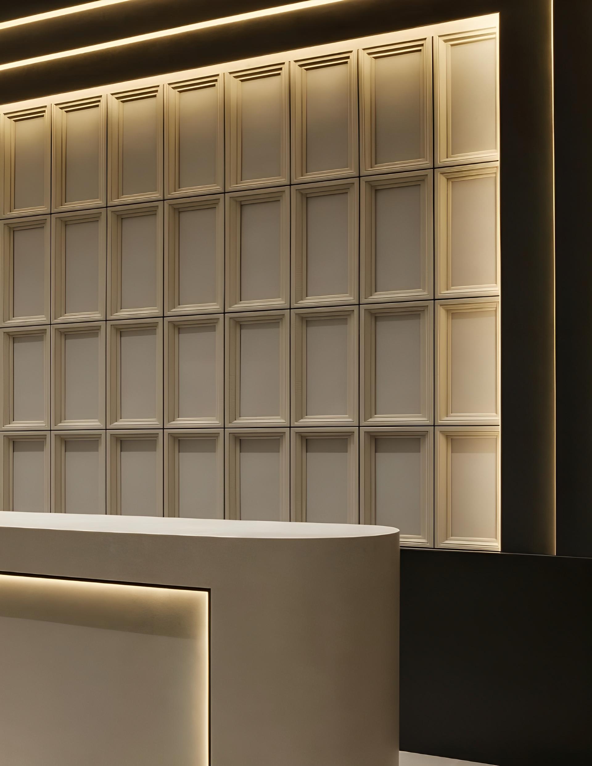 London Design Awards Winner - Sculpted Serenity-Beverly Hill Surgery Center