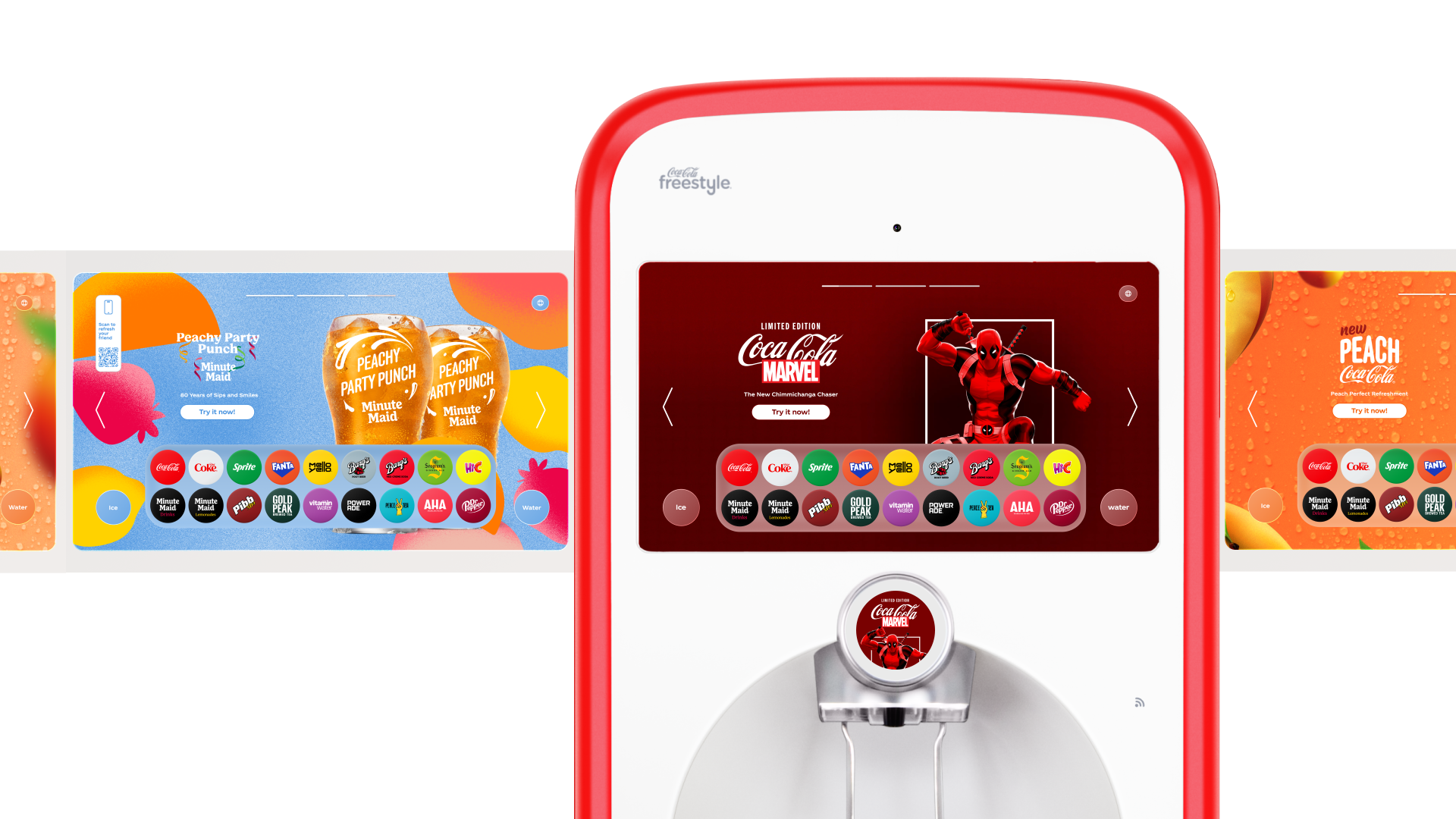 London Design Awards Winner - Equinox Freestyle User Interface