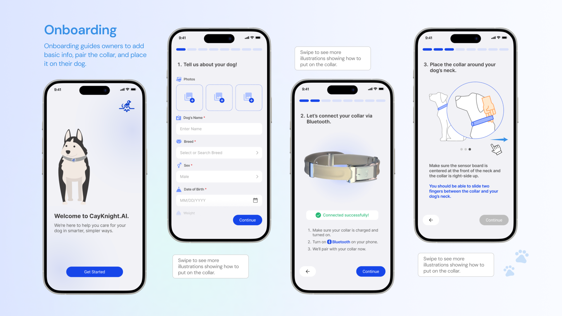 London Design Awards Winner - CayKnight.AI: Smart Care for Dogs