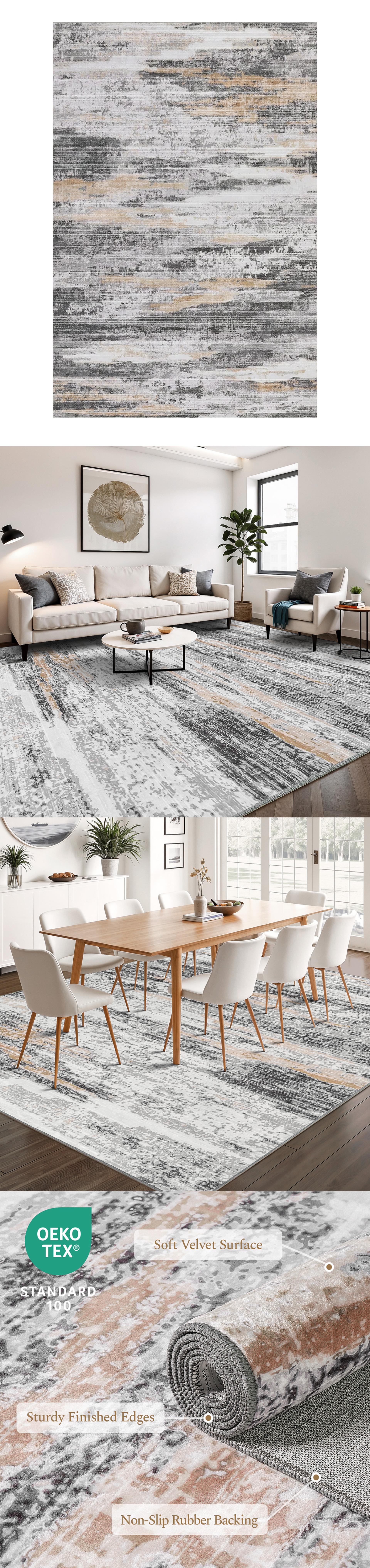 London Design Awards Winner - Urban Patina – Original Abstract Rug Collection