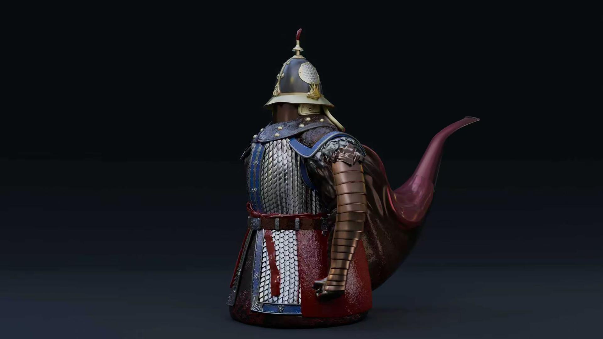 London Design Awards Winner - Soul of the Warrior · Armor Pipe