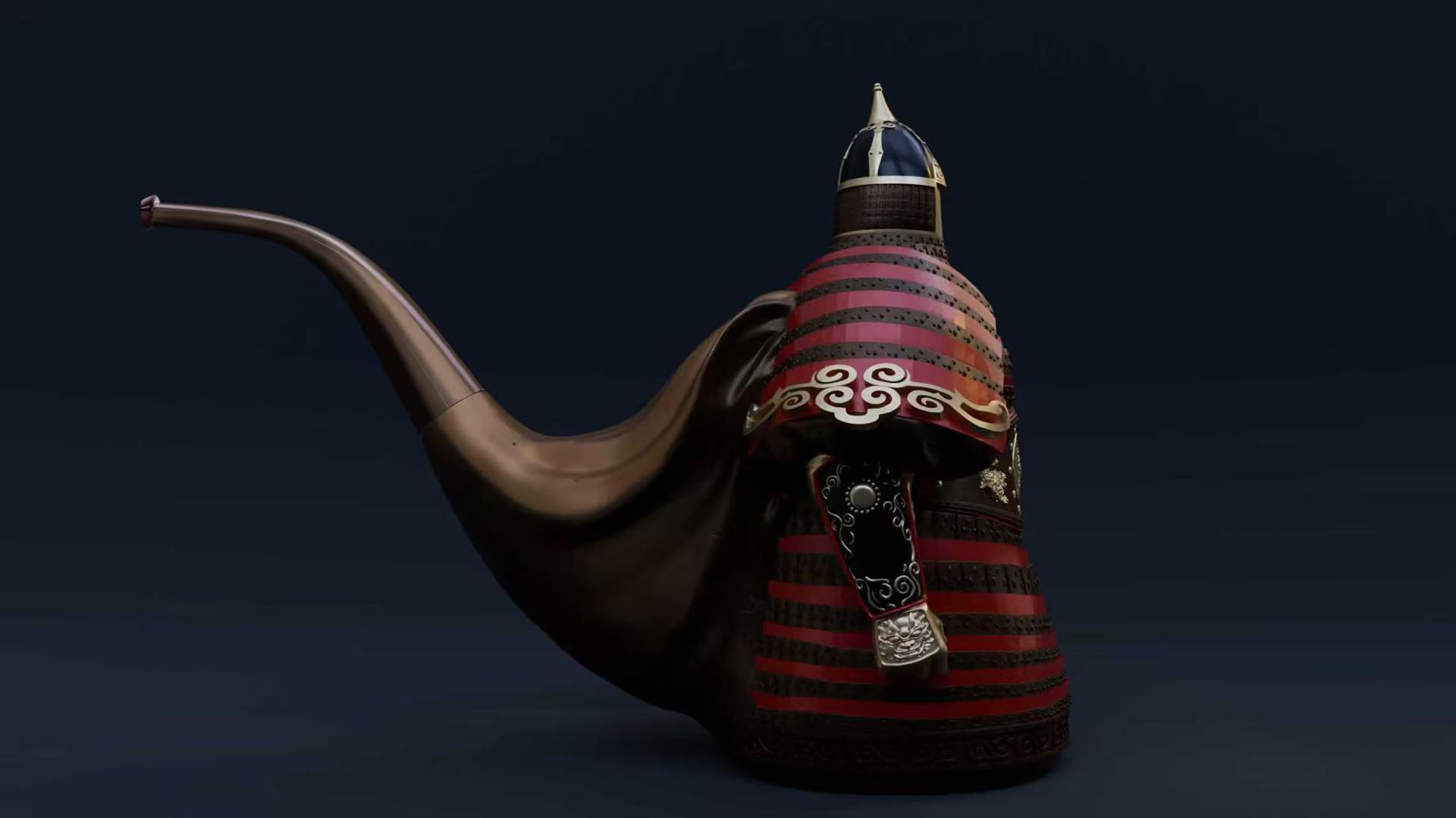 London Design Awards Winner - Soul of the Warrior · Armor Pipe