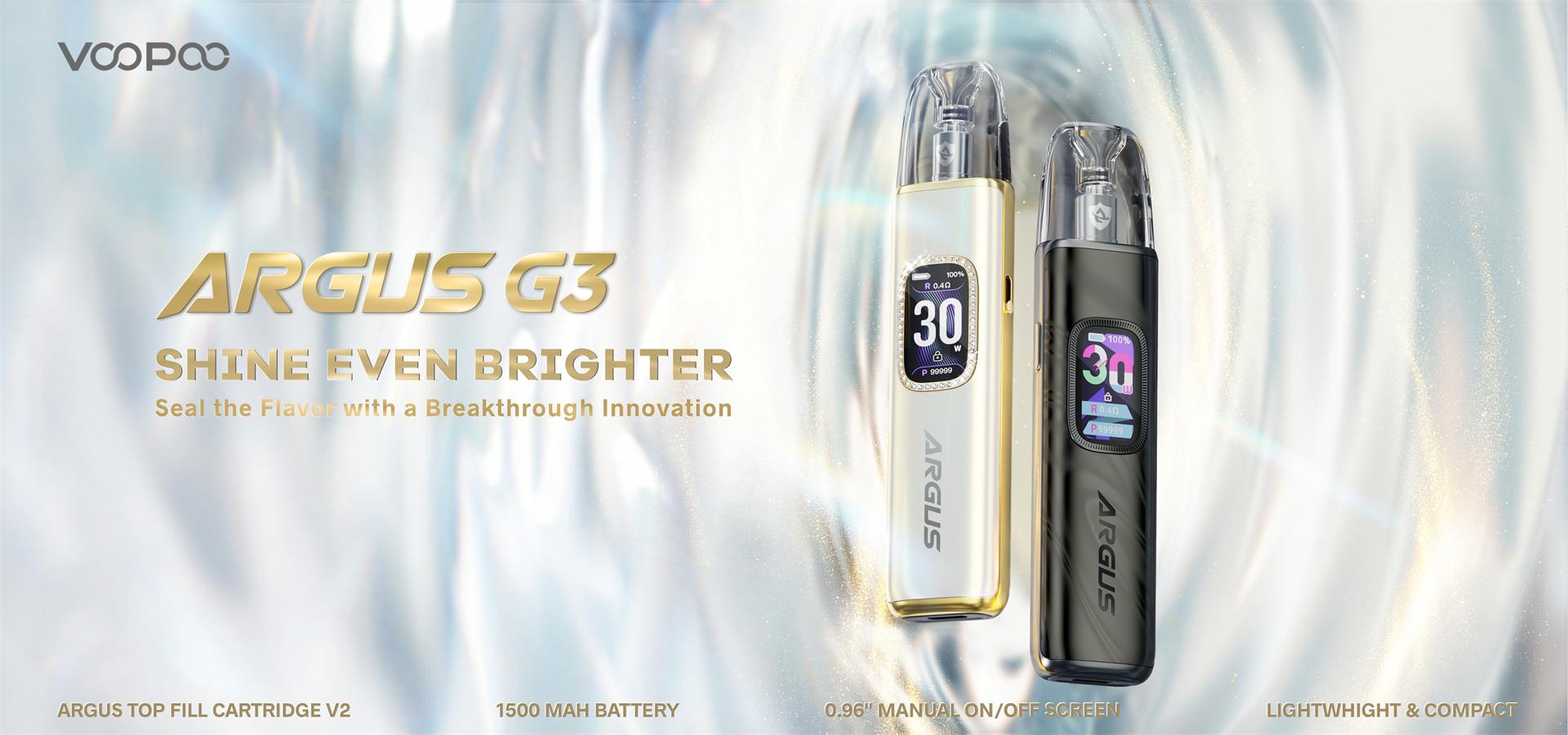 London Design Awards Winner - VOOPOO ARGUS G3