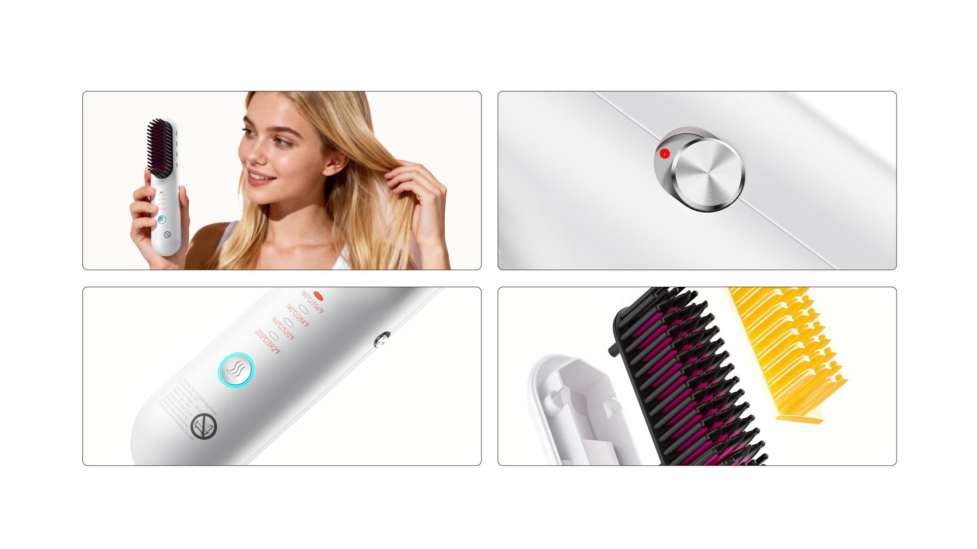 London Design Awards Winner - HS Series Straightening Brush