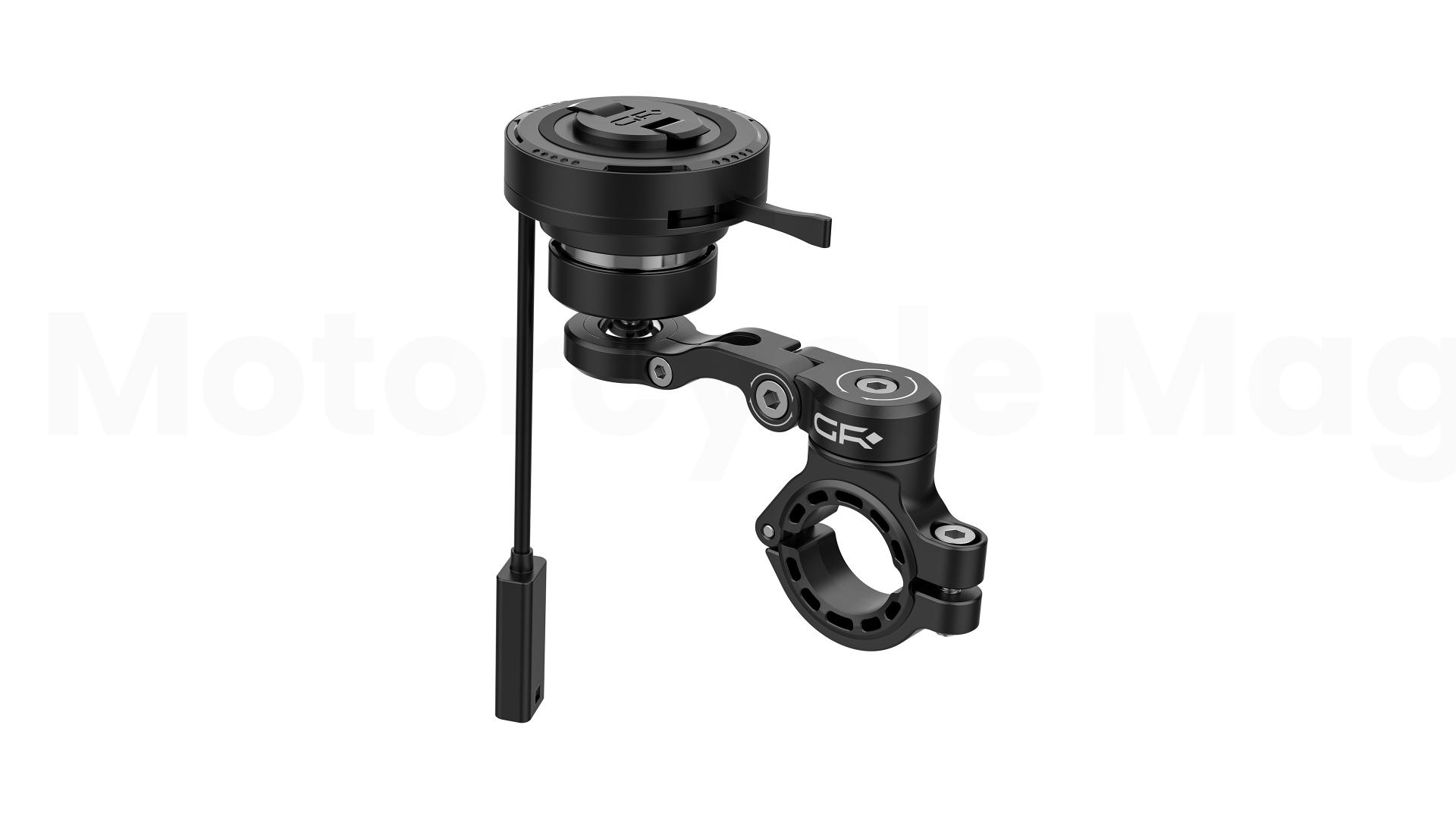 London Design Awards Winner - Motorcycle Magnetic Wireless Charging Phone Mount