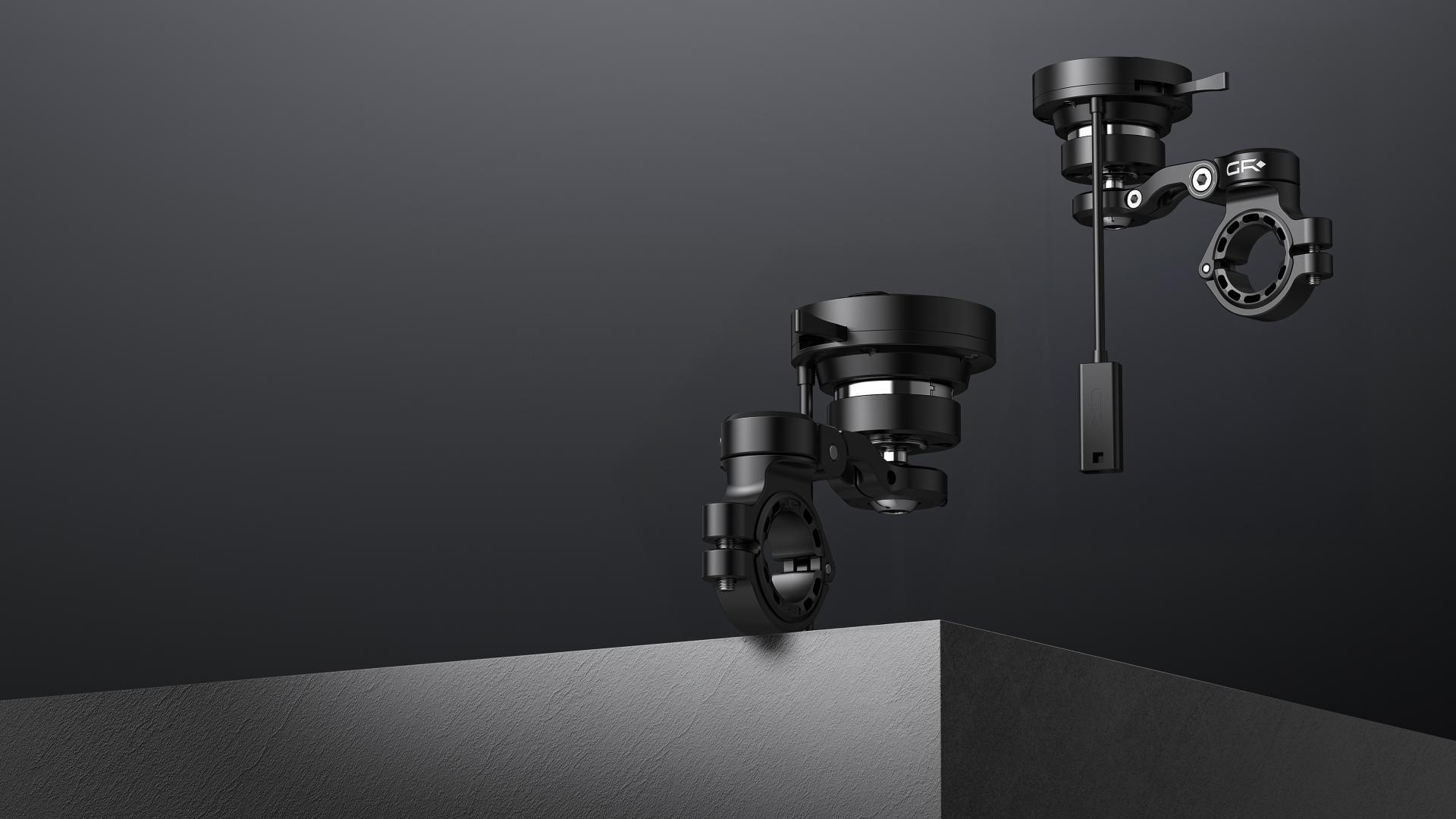 London Design Awards Winner - Motorcycle Magnetic Wireless Charging Phone Mount