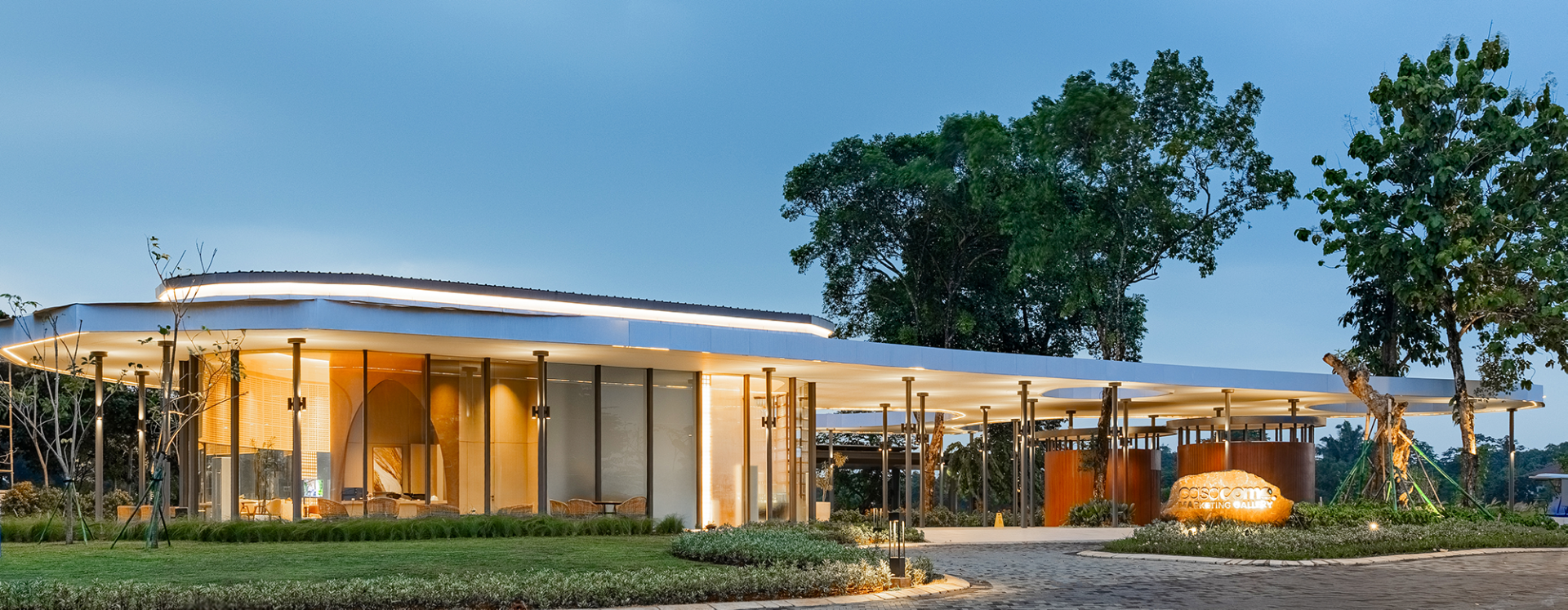 London Design Awards Winner - Sales Gallery of Casa Como