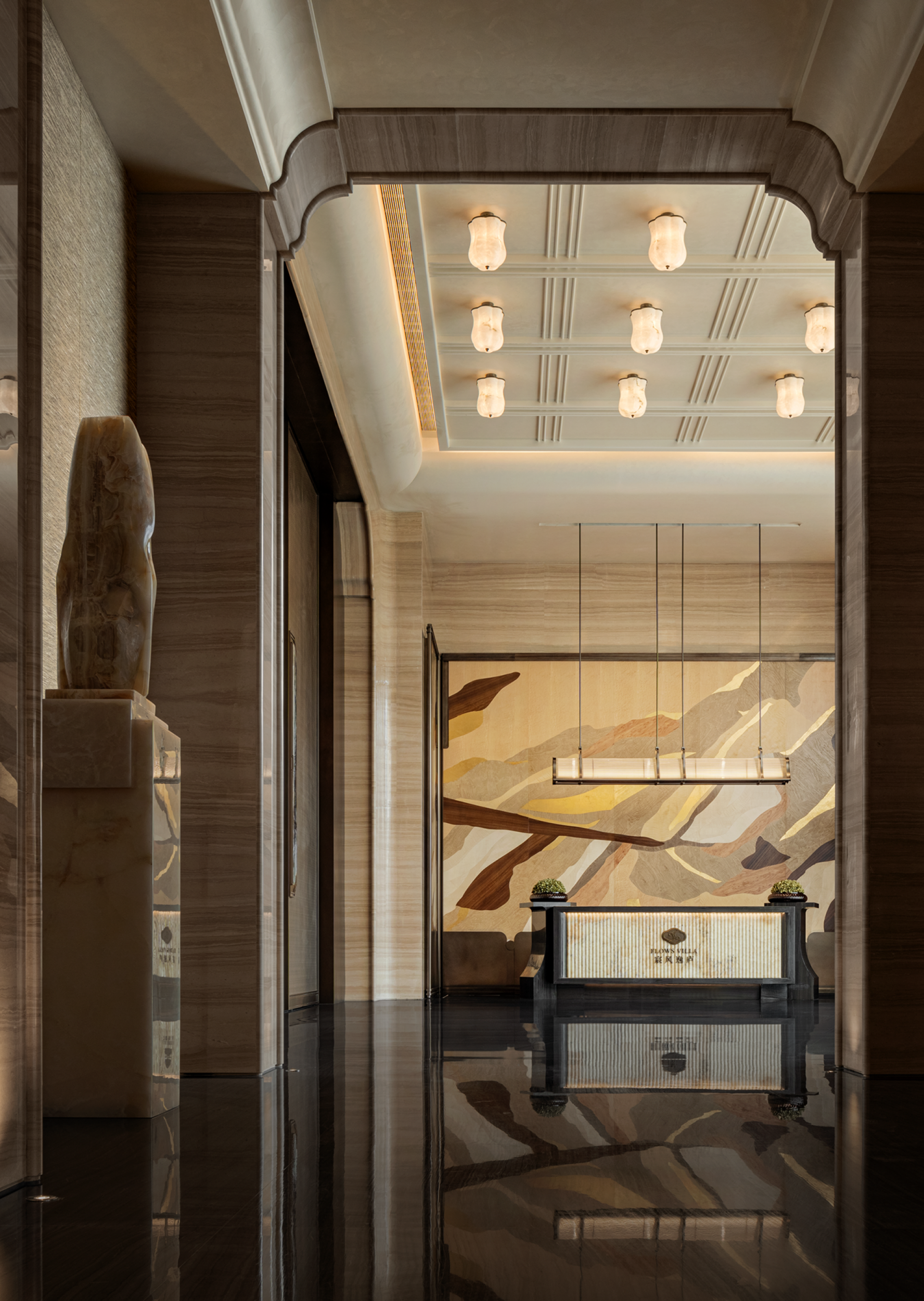 London Design Awards Winner - GREENTOWN · FLOWS VILLA, Hangzhou