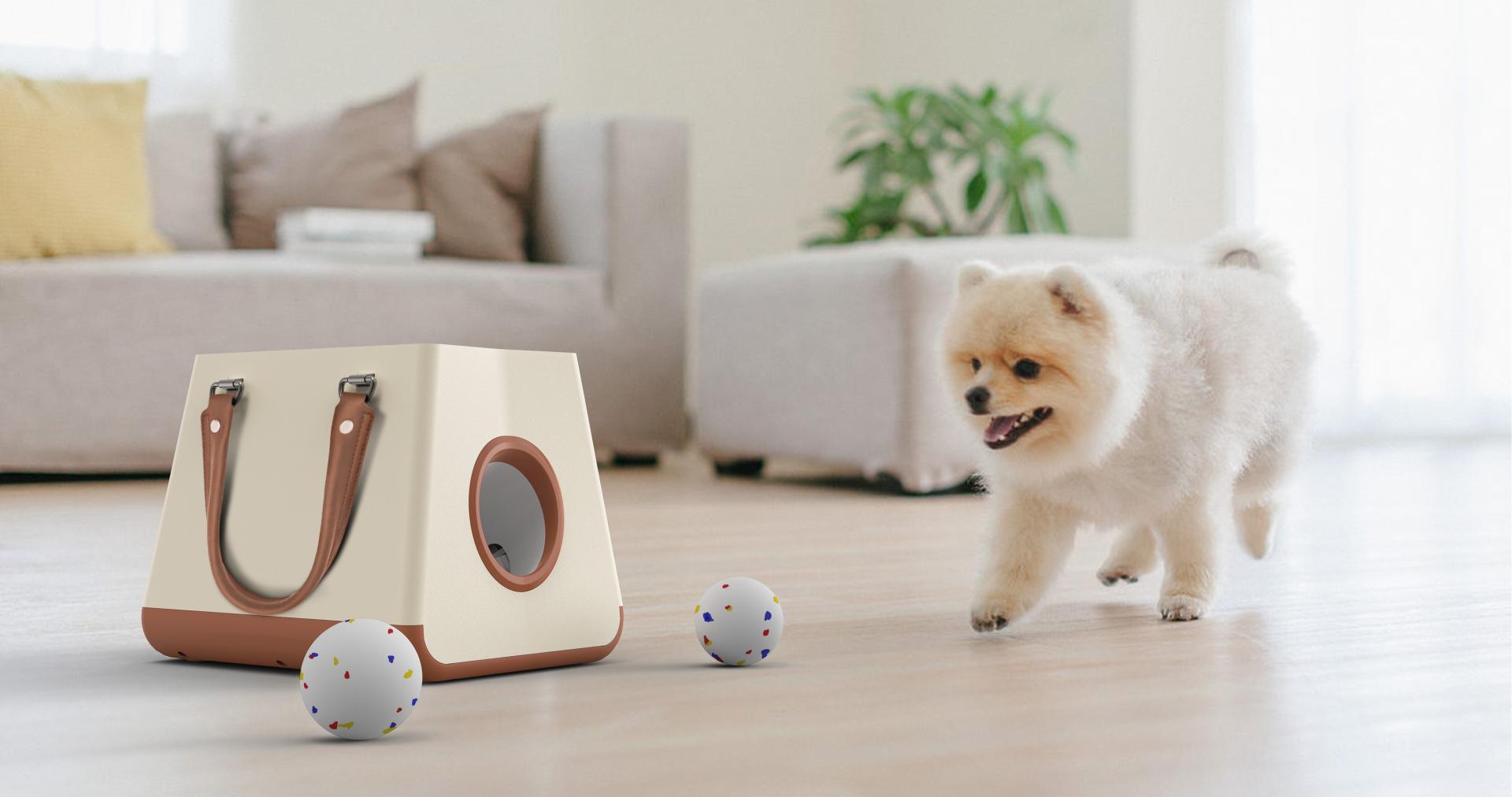 London Design Awards Winner - Handheld Automatic Ball Launcher