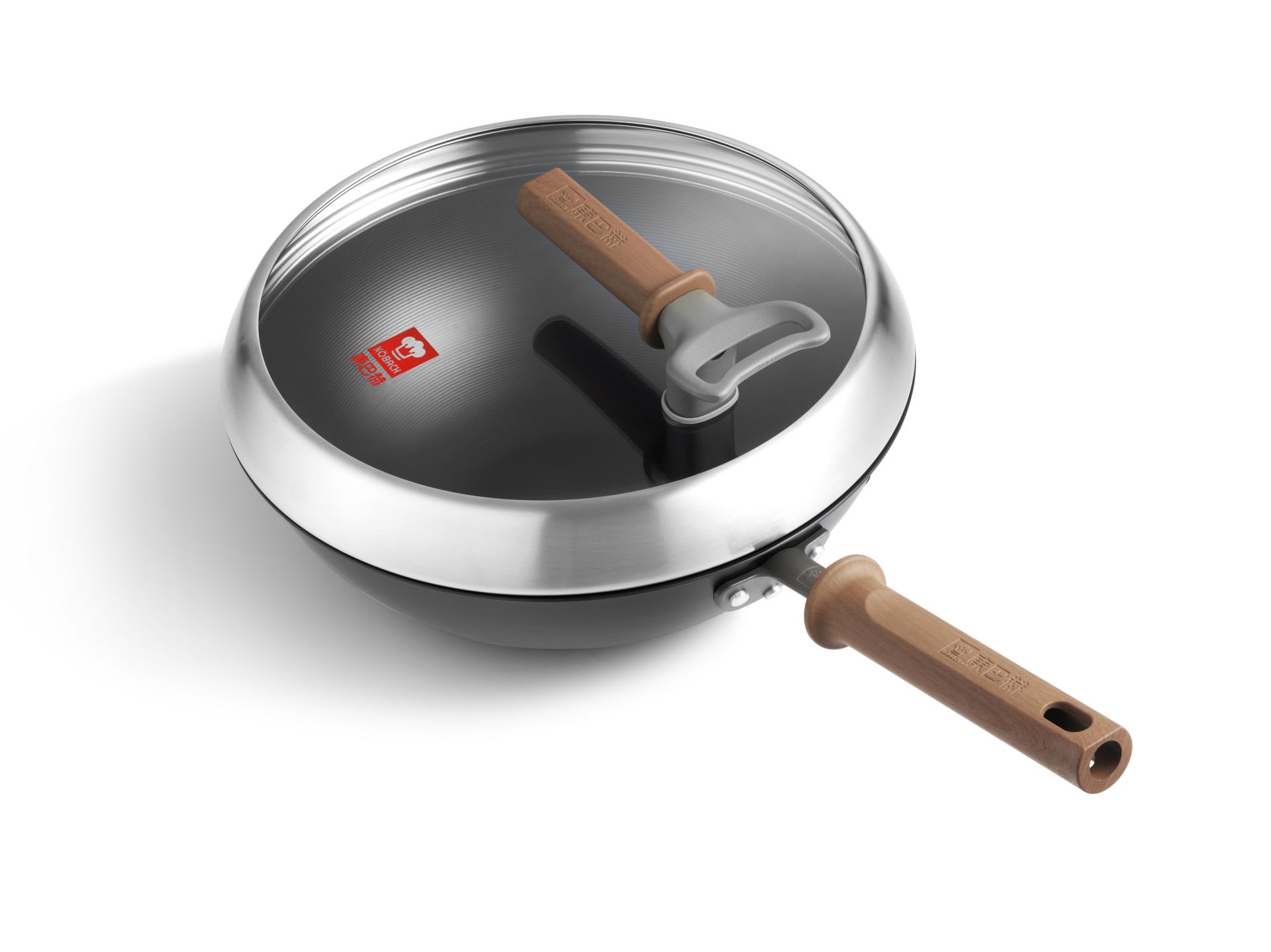 London Design Awards Winner - Titanium-fragrant iron wok