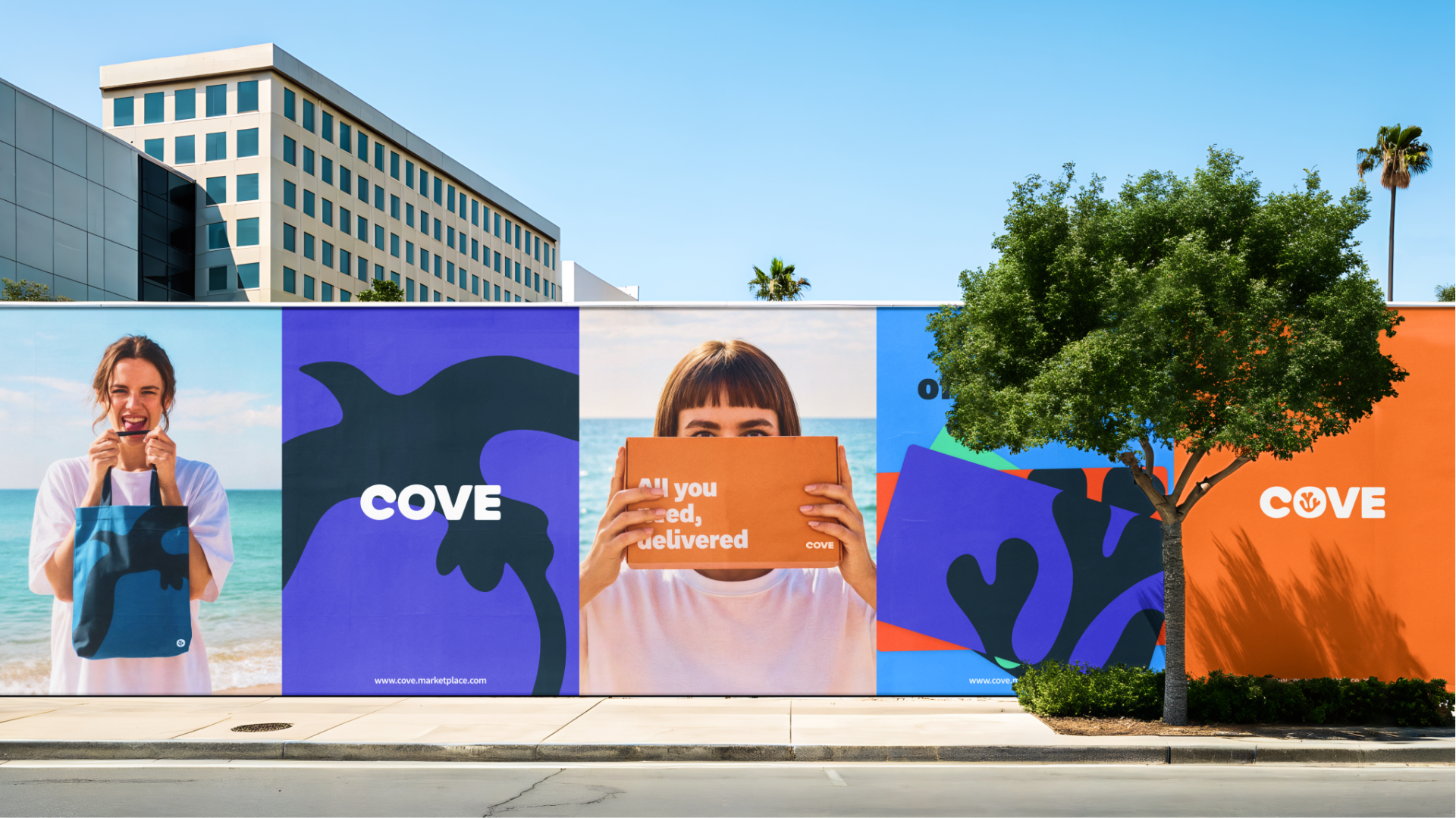 London Design Awards Winner - Cove Marketplace Brand Identity