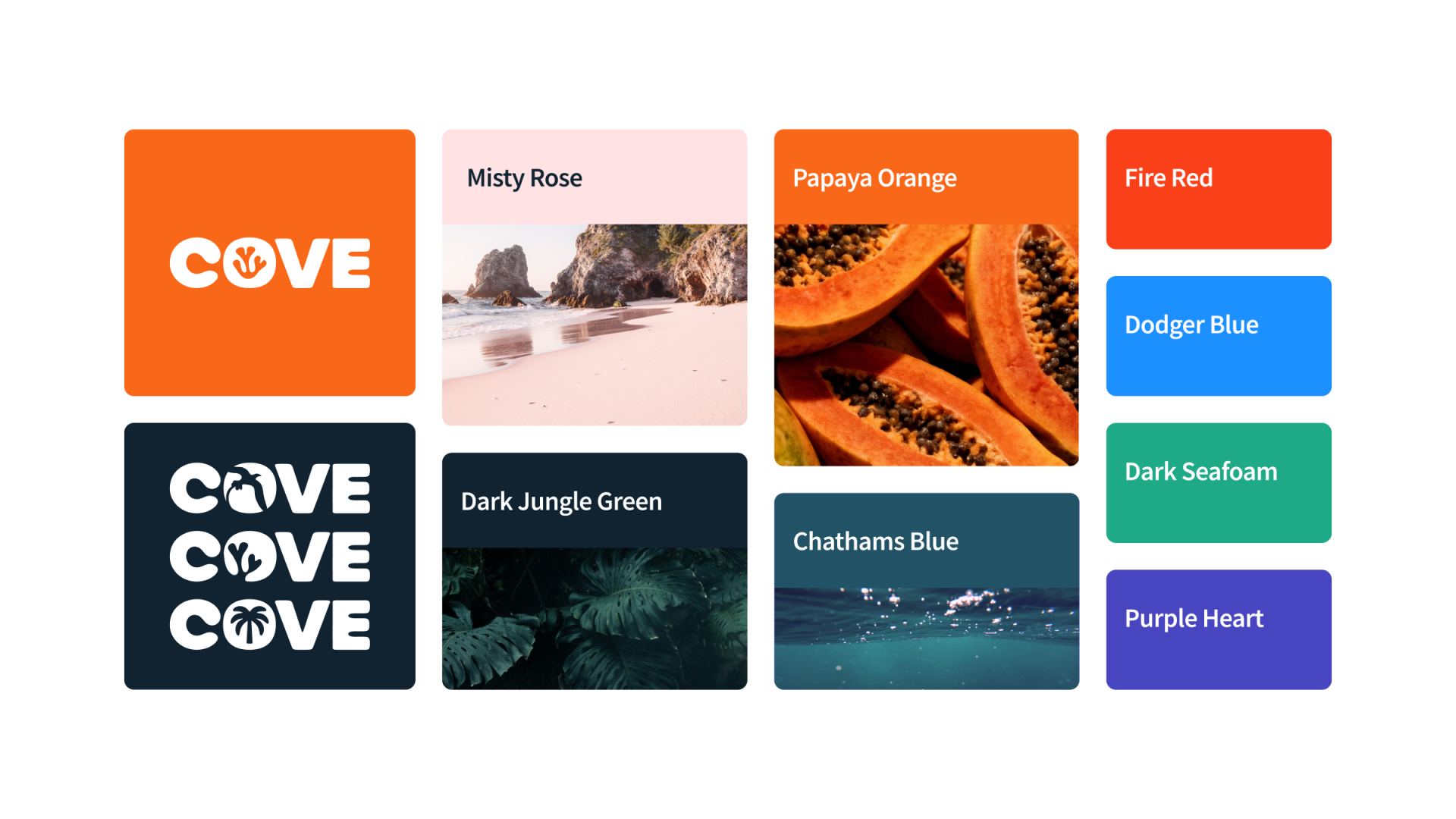 London Design Awards Winner - Cove Marketplace Brand Identity
