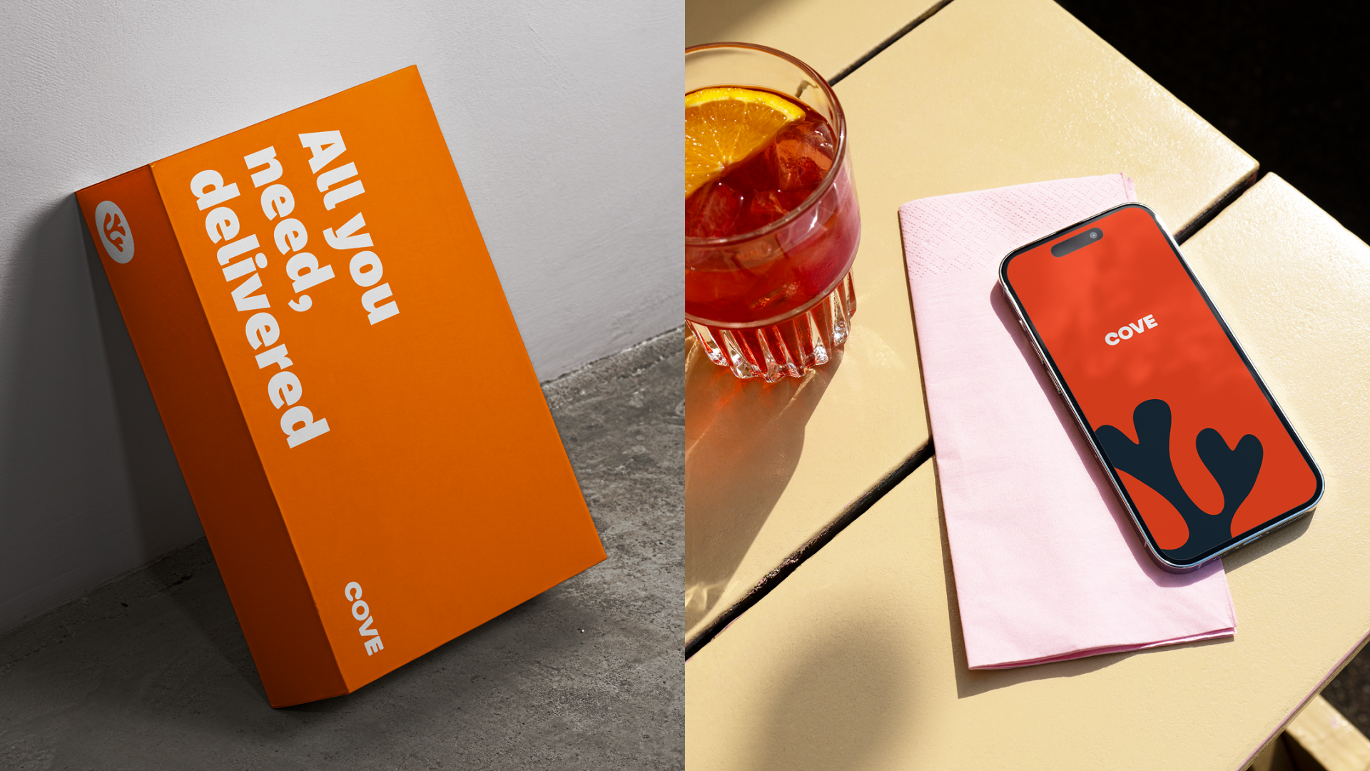 London Design Awards Winner - Cove Marketplace Brand Identity