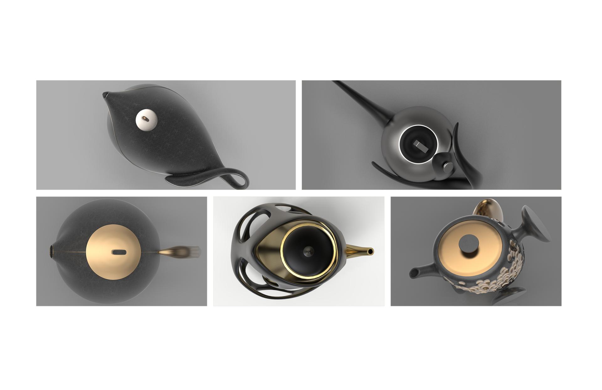 London Design Awards Winner - Space Teapot Series