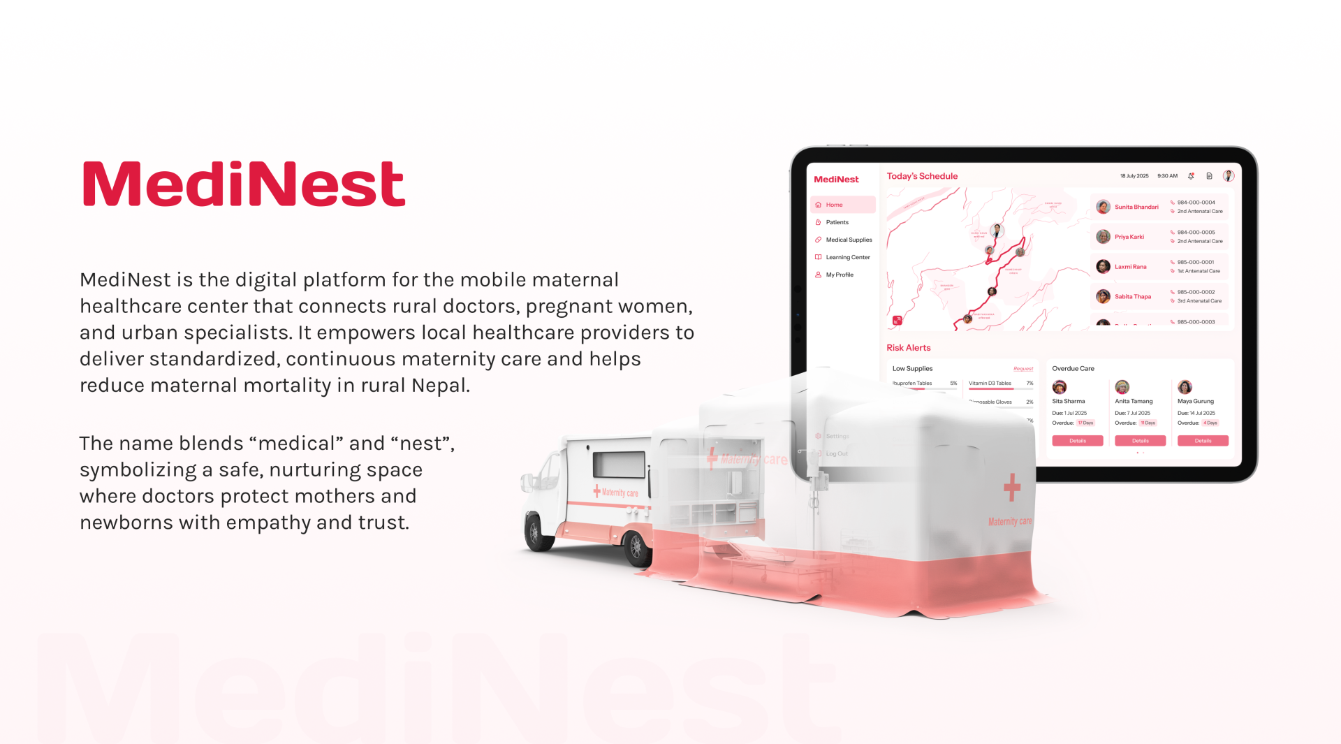 London Design Awards Winner - MediNest