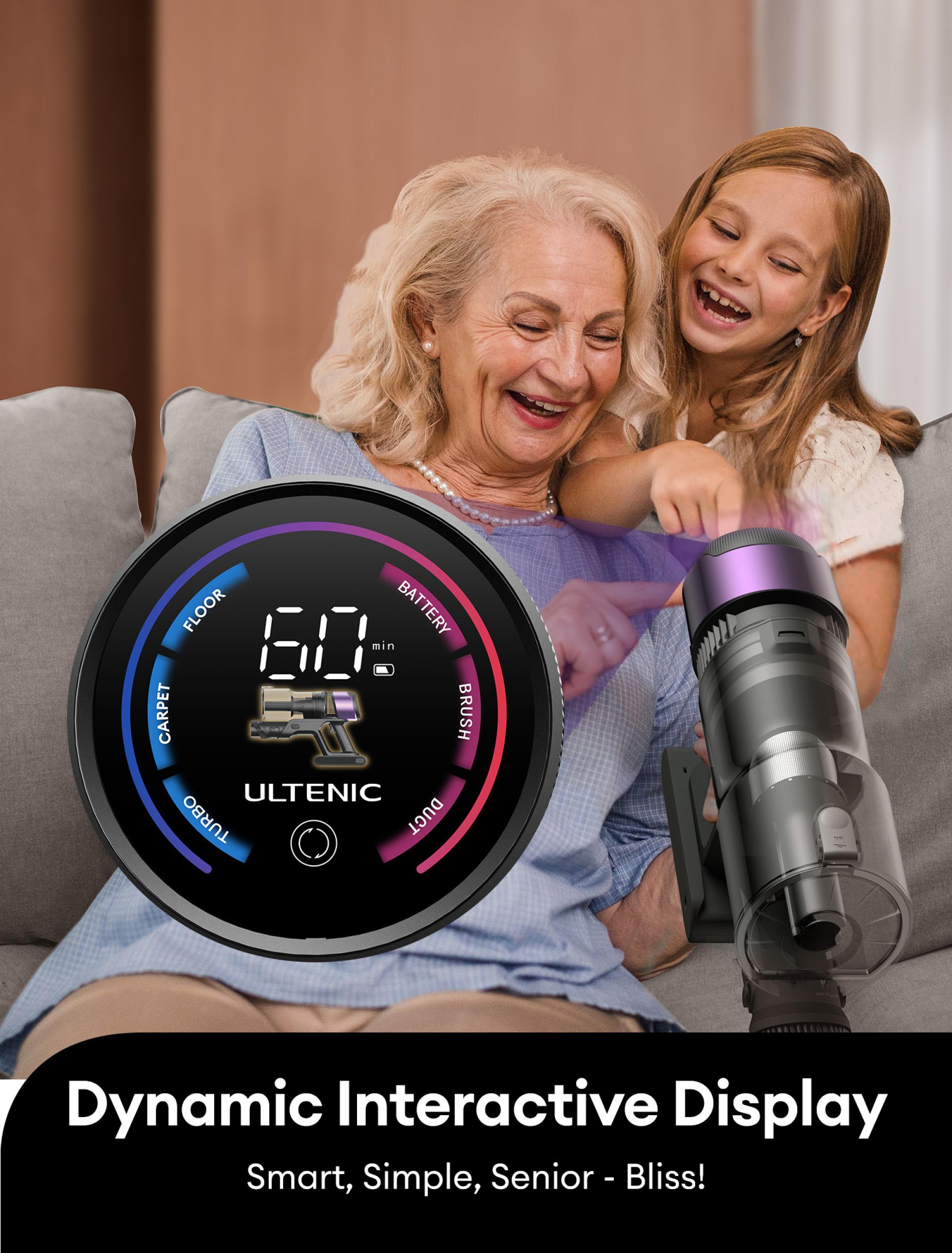 London Design Awards Winner - Ultenic U20 Cordless Vacuum Series