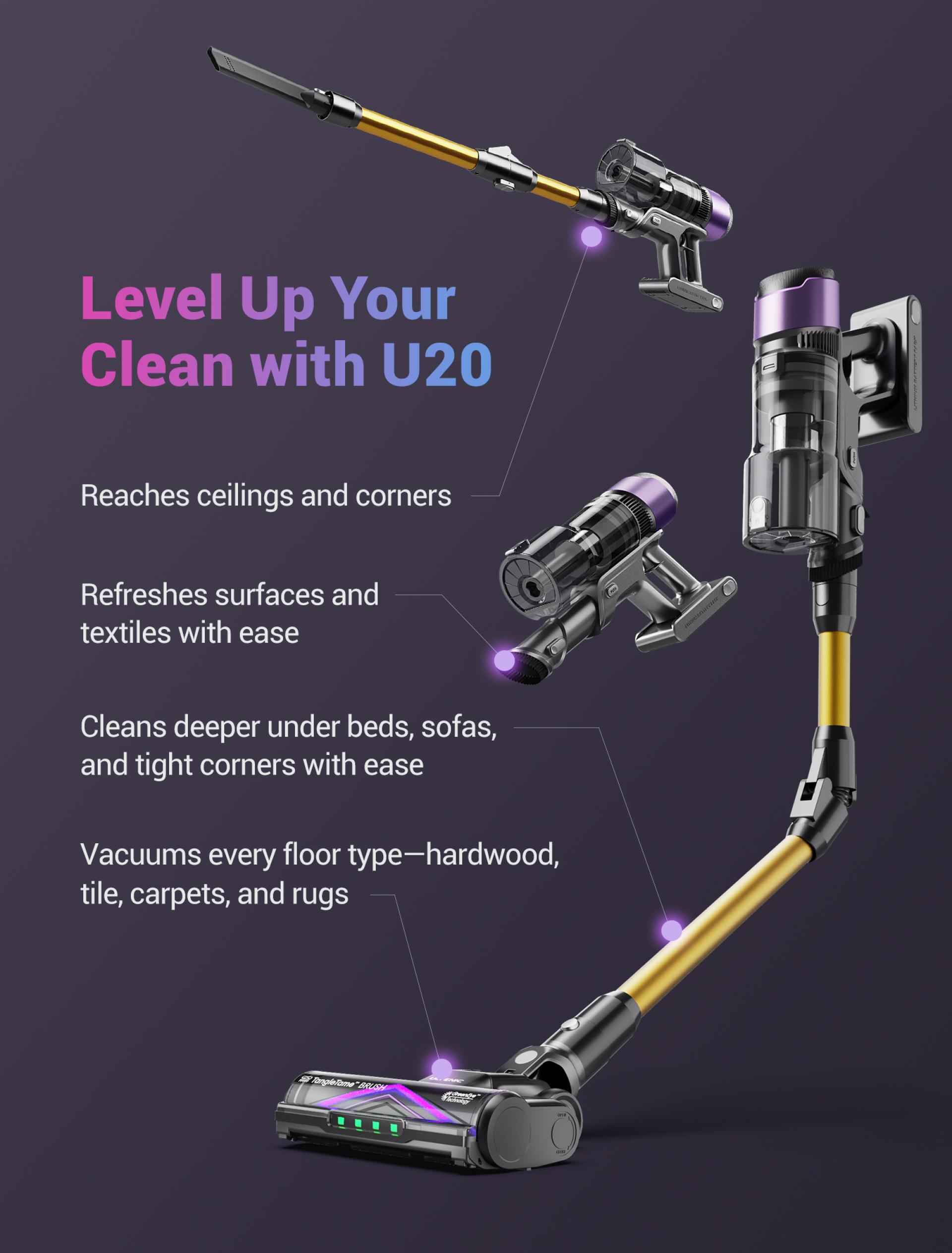 London Design Awards Winner - Ultenic U20 Cordless Vacuum Series
