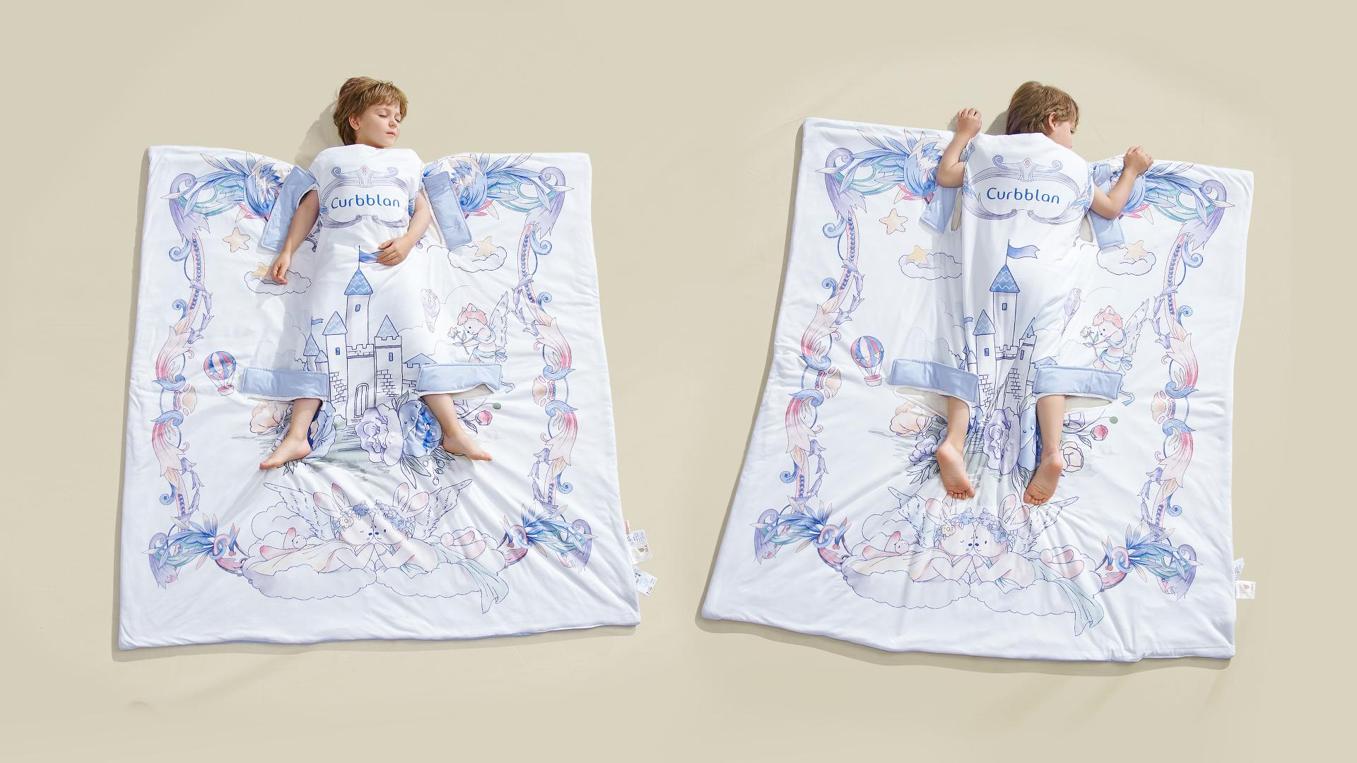 London Design Awards Winner - Curbblan Embrace Anti-Kick Quilt
