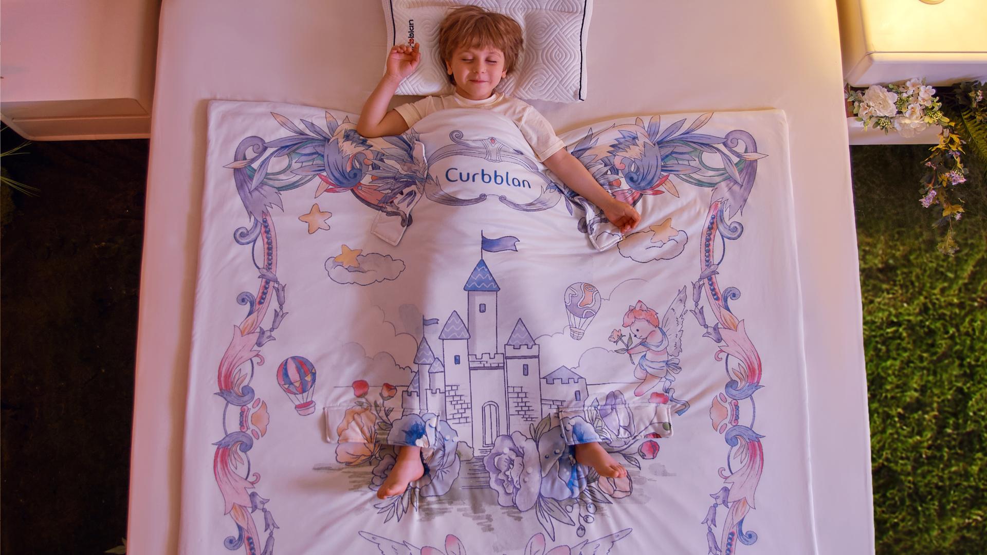 London Design Awards Winner - Curbblan Embrace Anti-Kick Quilt
