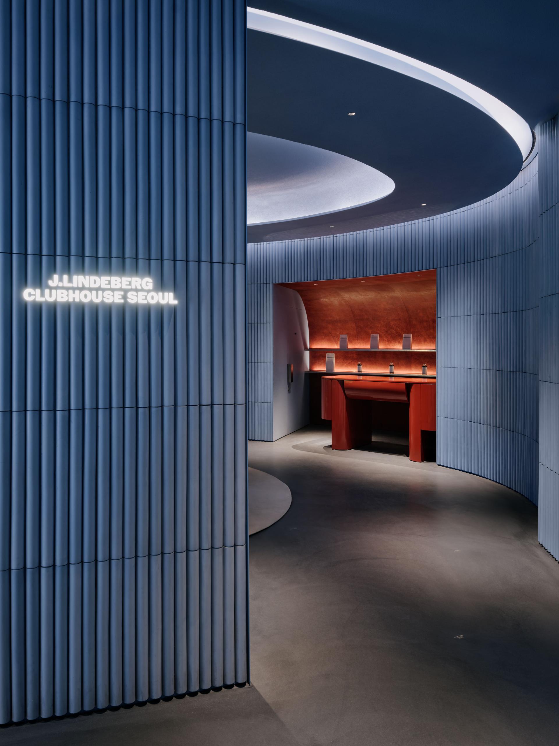 London Design Awards Winner - J.Lindeberg Flagshipstore Seoul