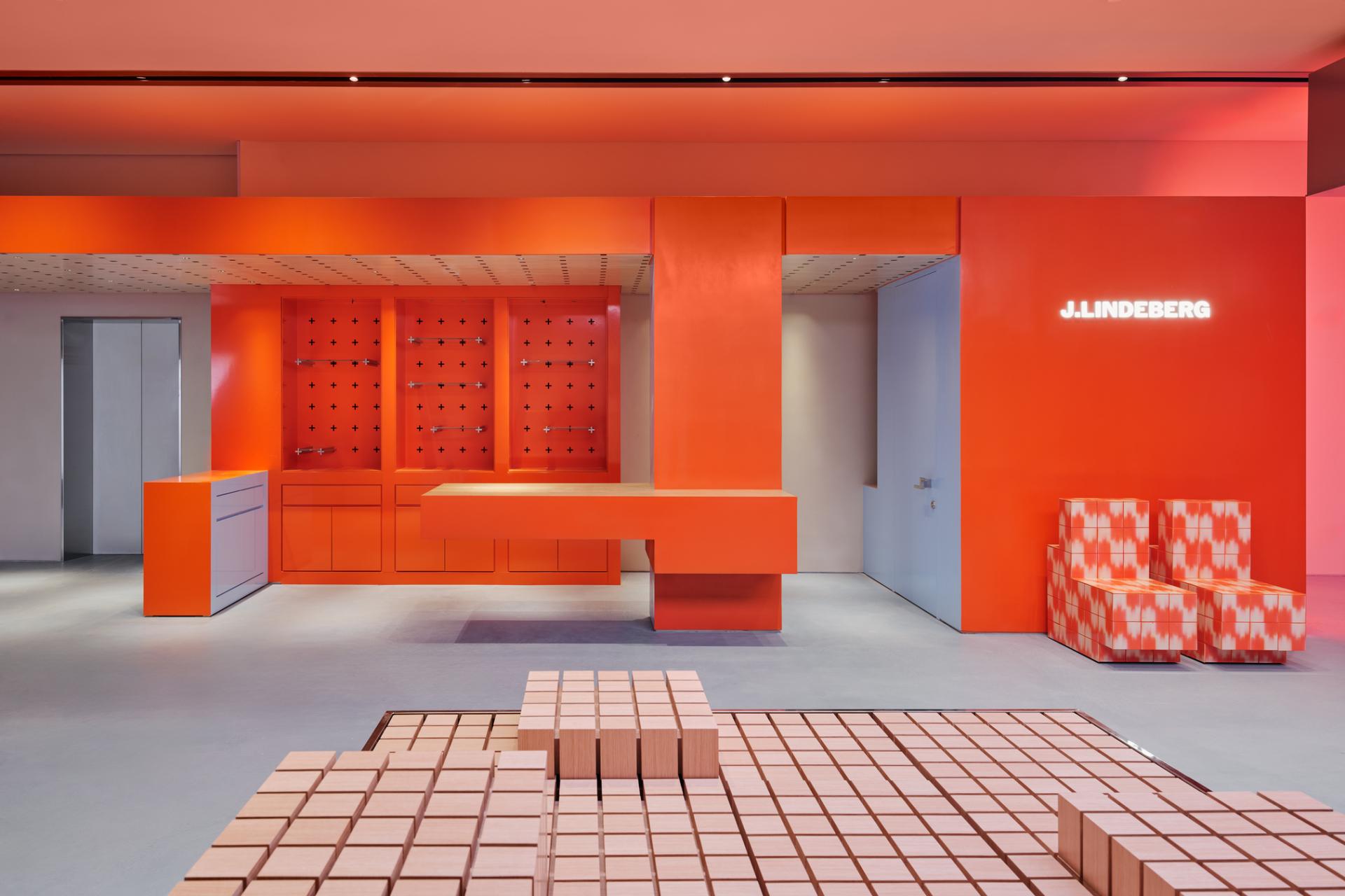 London Design Awards Winner - J.Lindeberg Flagshipstore Seoul