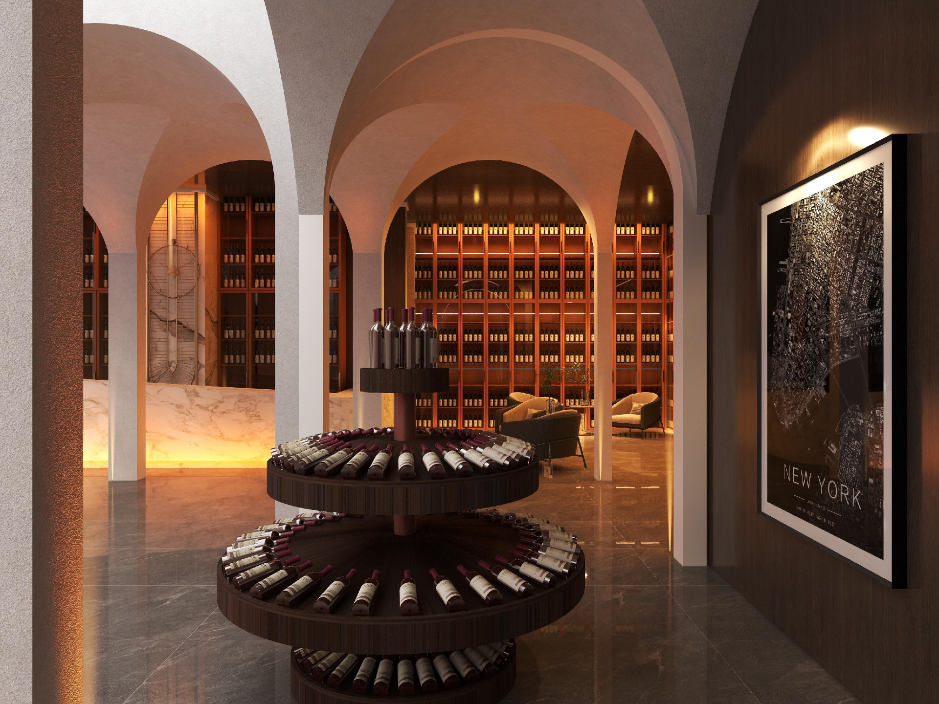 London Design Awards Winner - A Corridor for Dialogue with History – Wine Culture Experien