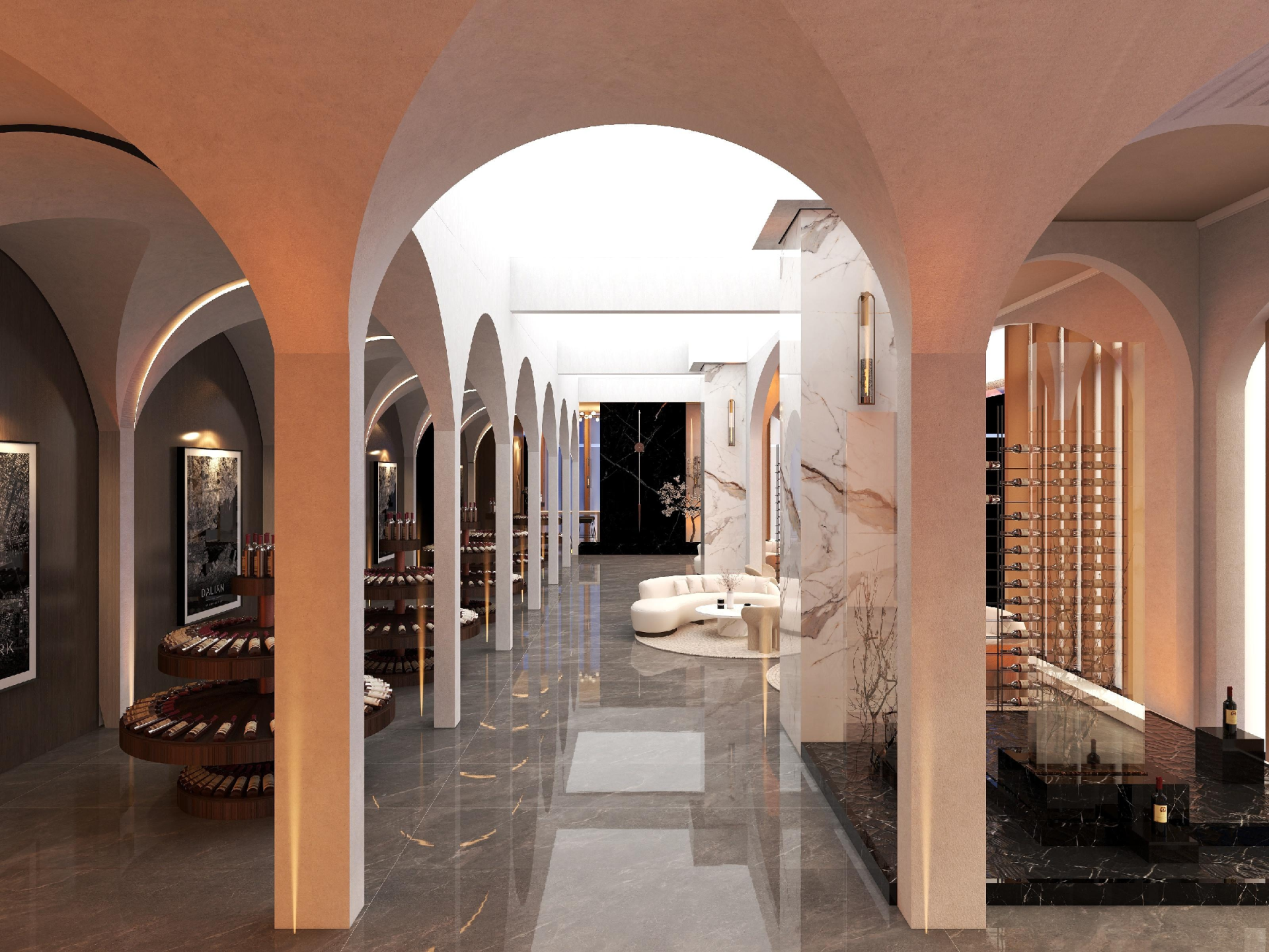 London Design Awards Winner - A Corridor for Dialogue with History – Wine Culture Experien