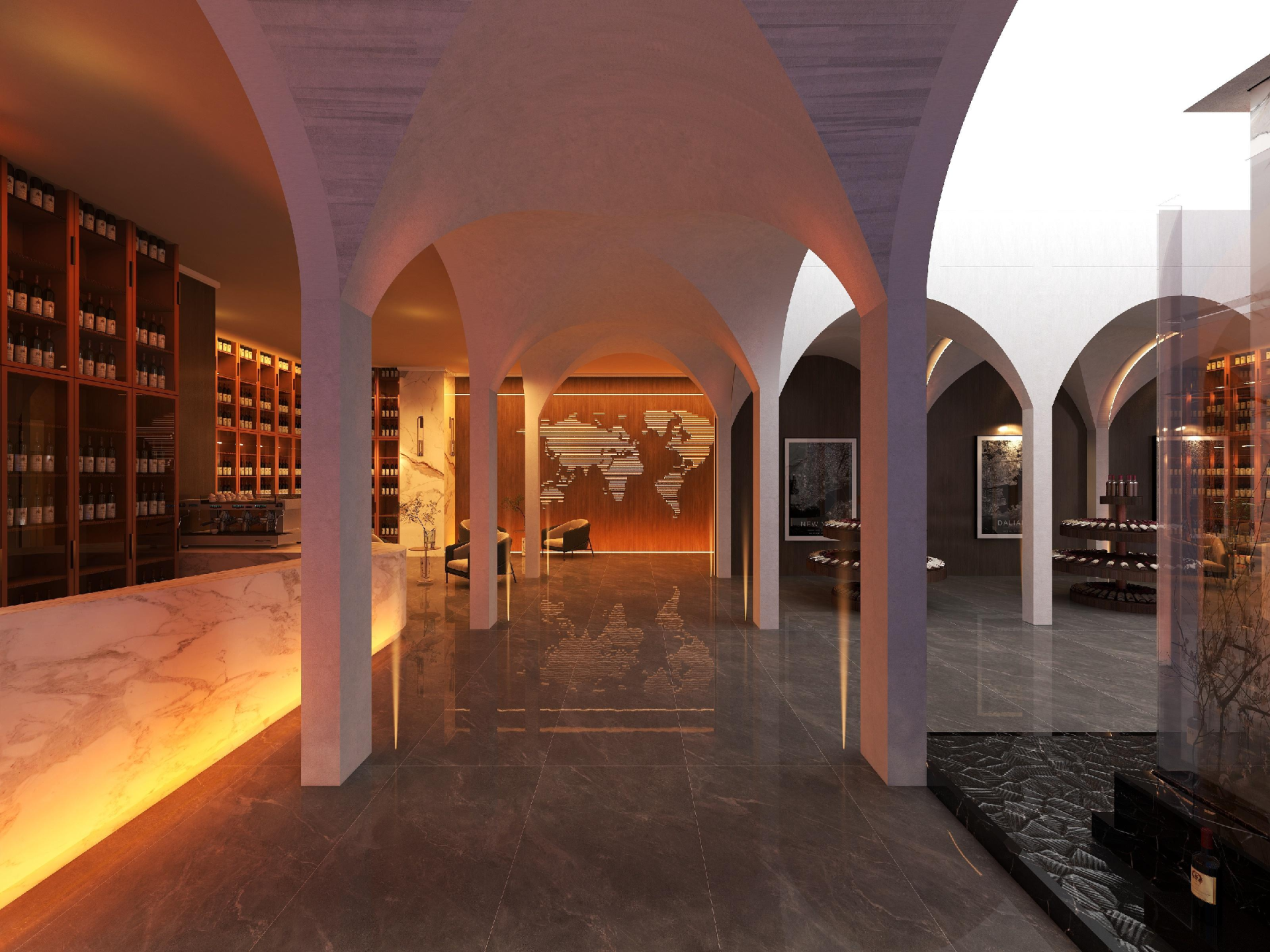 London Design Awards Winner - A Corridor for Dialogue with History – Wine Culture Experien