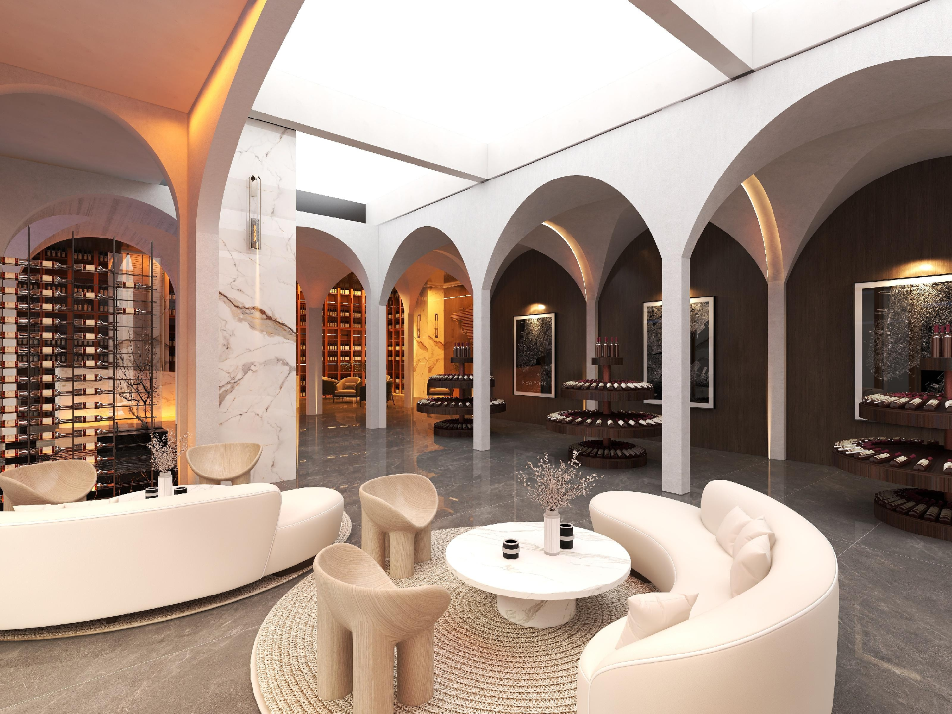 London Design Awards Winner - A Corridor for Dialogue with History – Wine Culture Experien