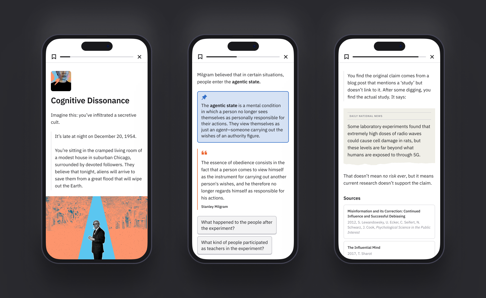 London Design Awards Winner - Reasonal: Micro learning app for critical thinking