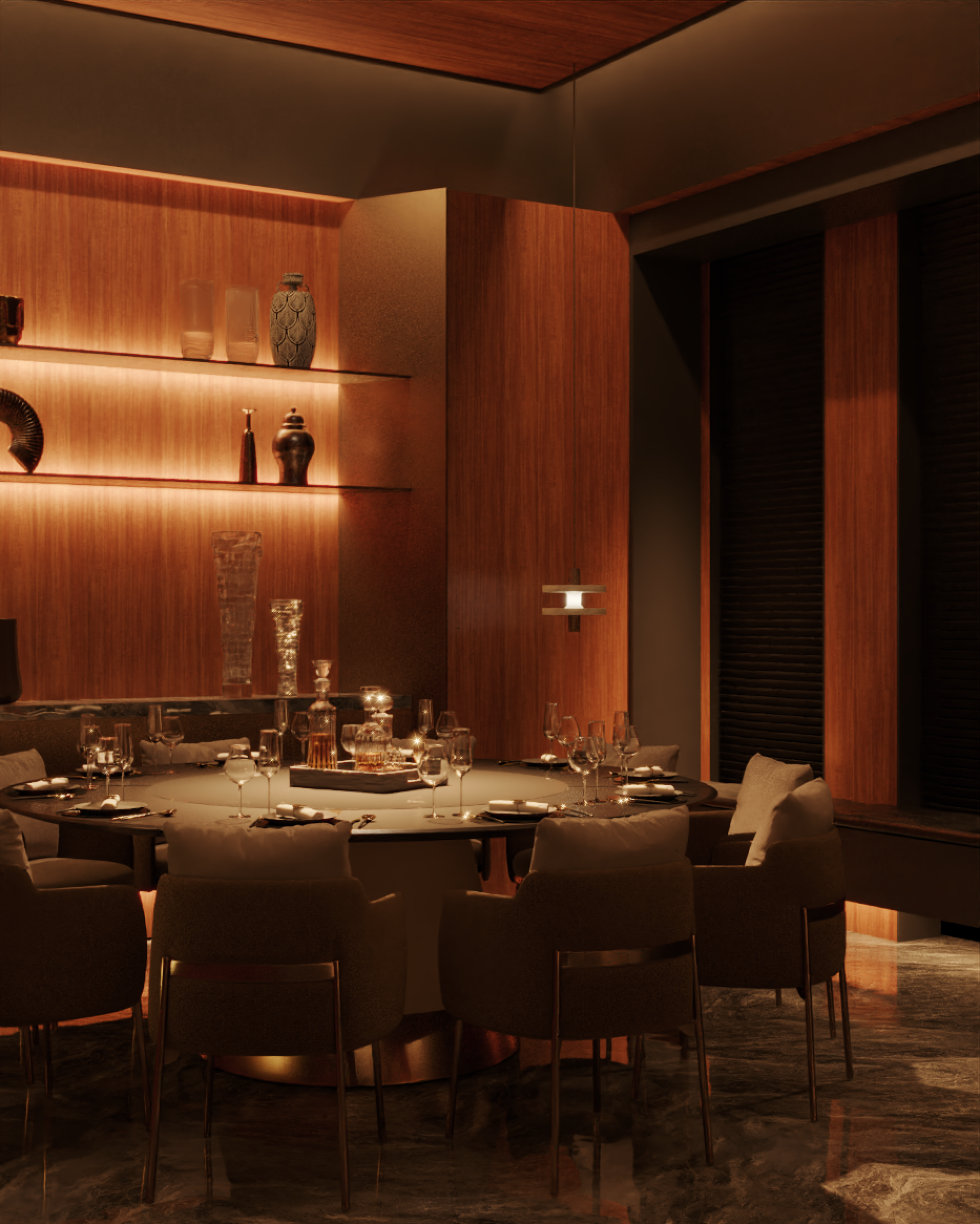 London Design Awards Winner - The Realm of Wood — A Narrative Space of Material Essence 