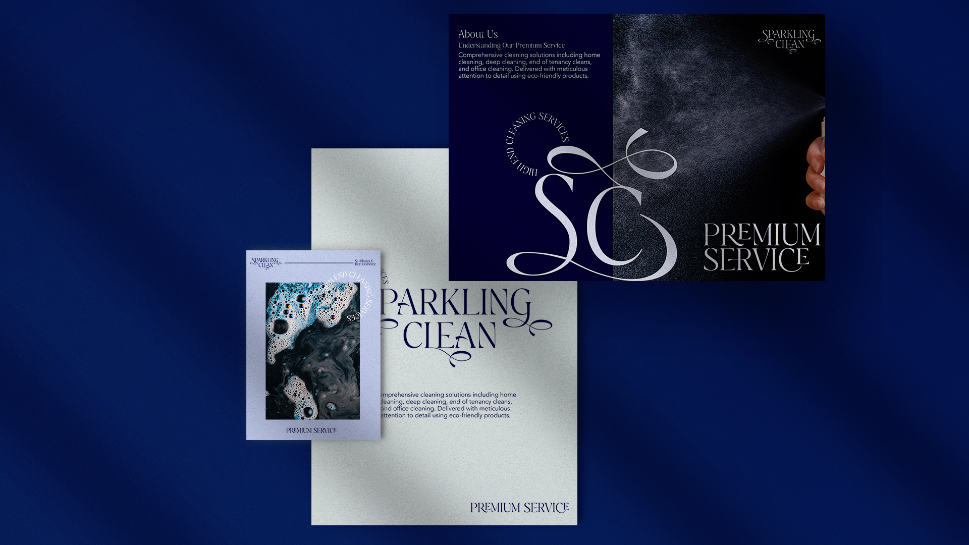 London Design Awards Winner - Sparkling Clean - Branding, Website & SEO