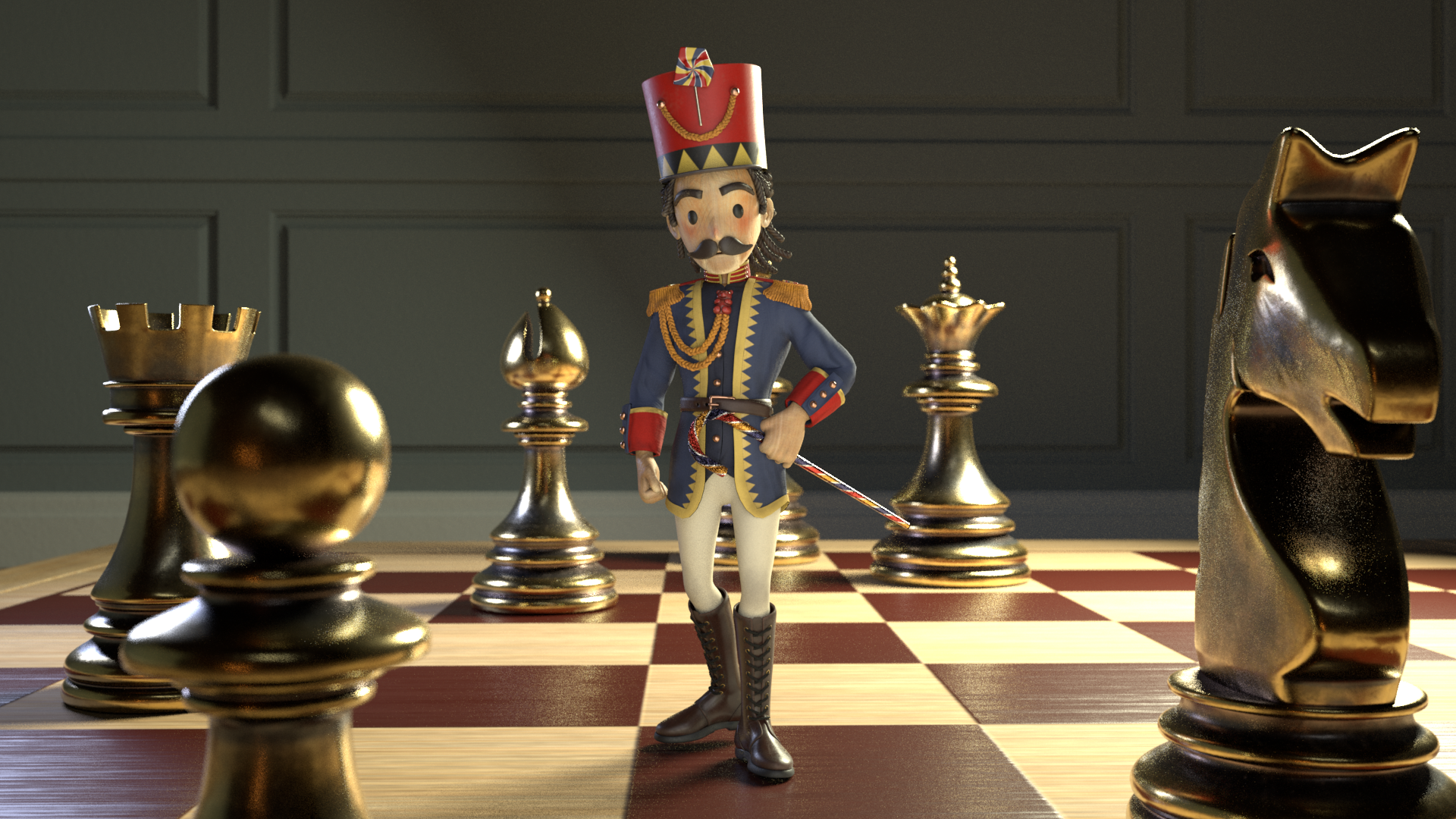 London Design Awards Winner - Nut – The Nutcracker Boy: A 3D Reimagining of Culture
