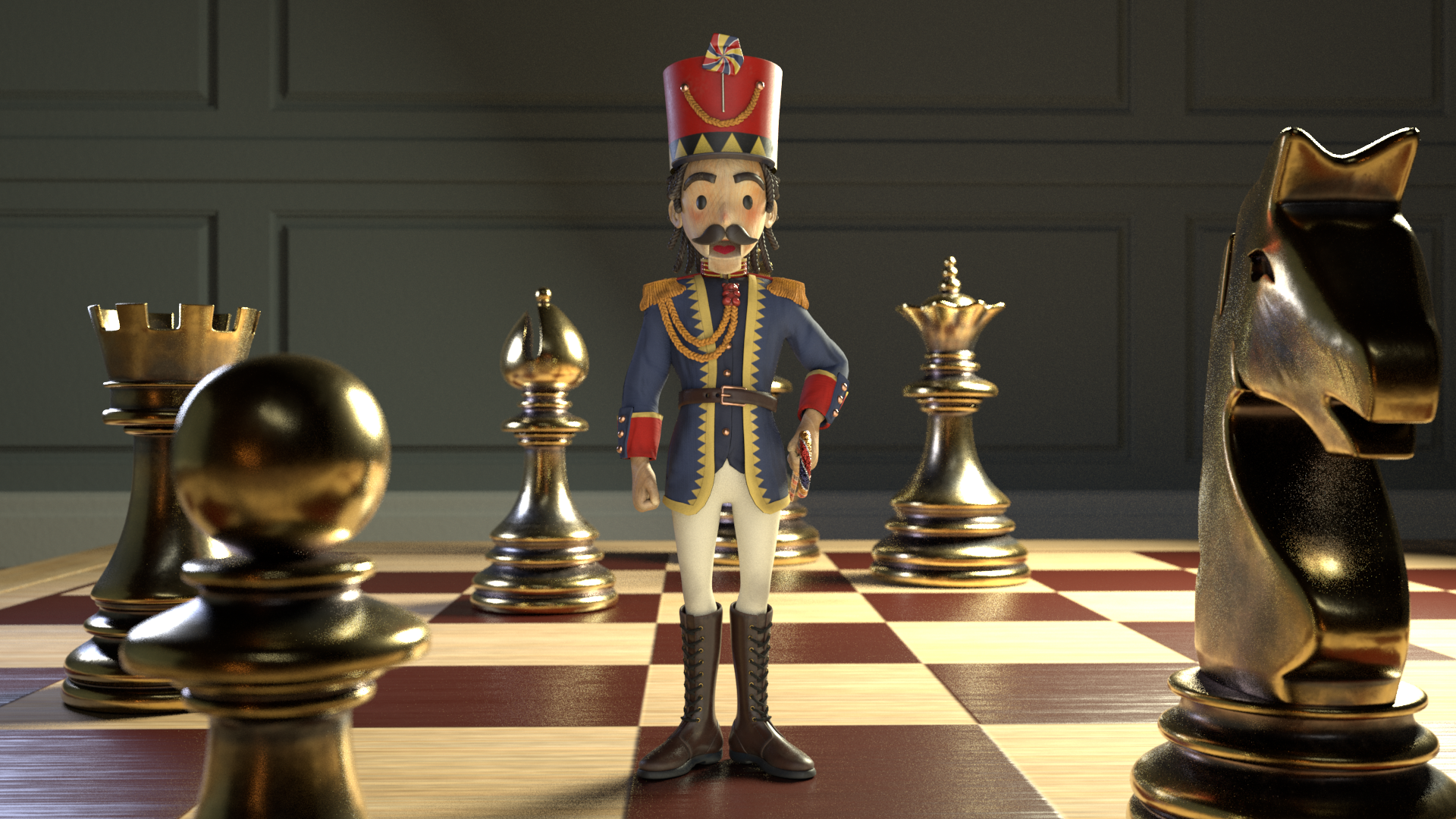 London Design Awards Winner - Nut – The Nutcracker Boy: A 3D Reimagining of Culture