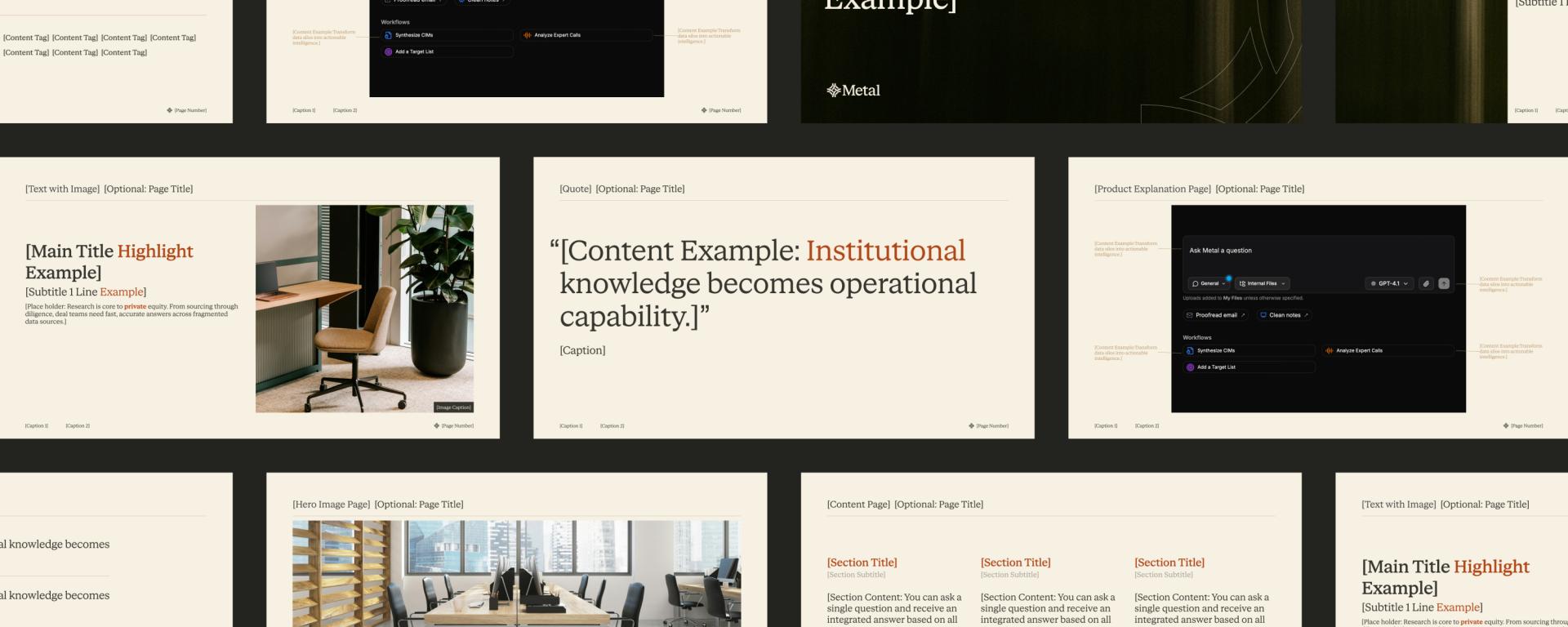 London Design Awards Winner - Metal Rebranding