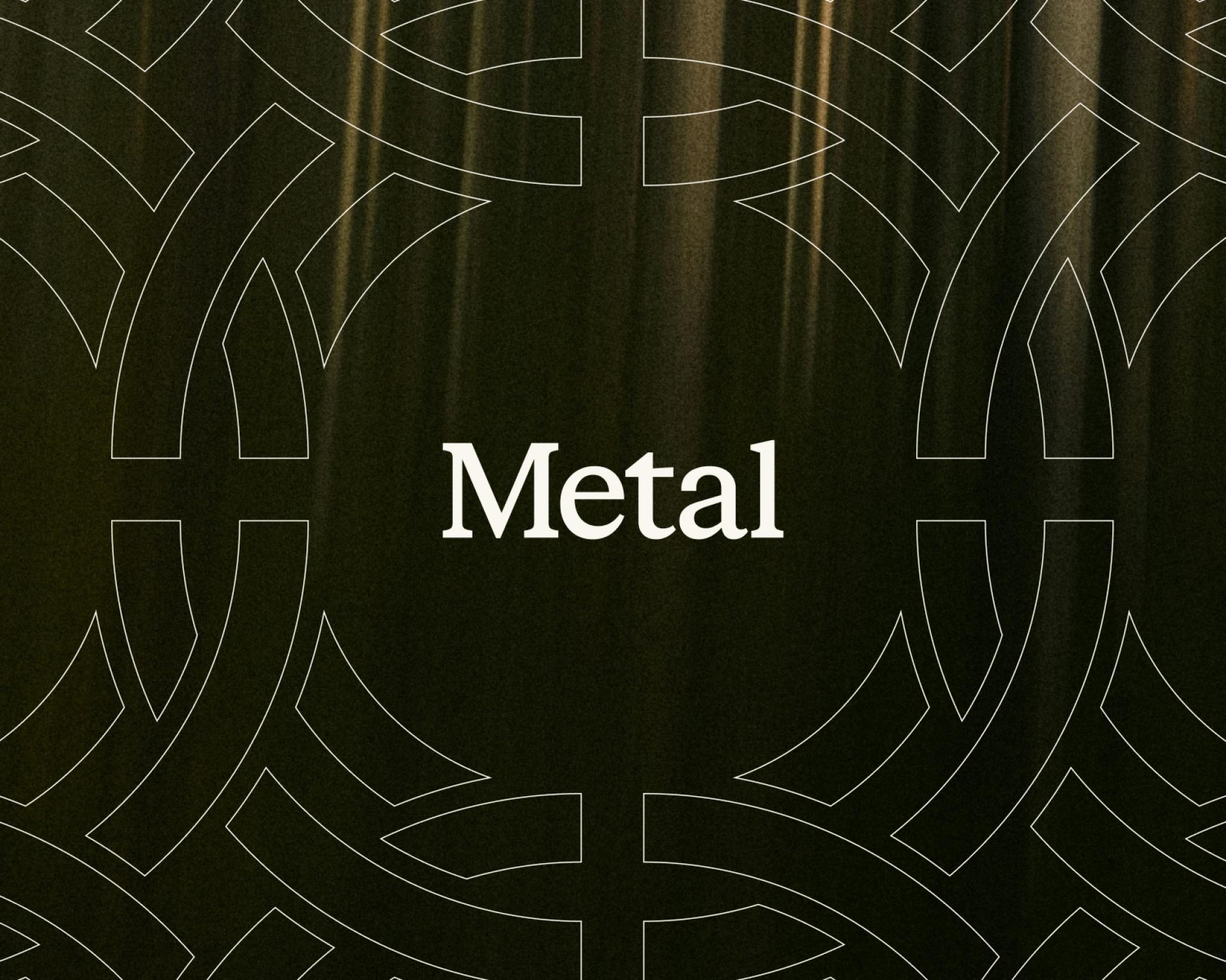 London Design Awards Winner - Metal Rebranding