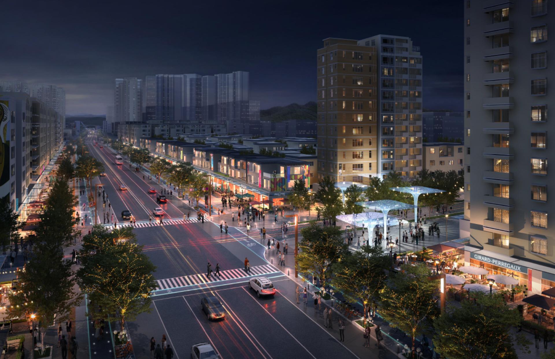 London Design Awards Winner - Shenzhen Xinhu Road Transit Corridor Urban Design Plan