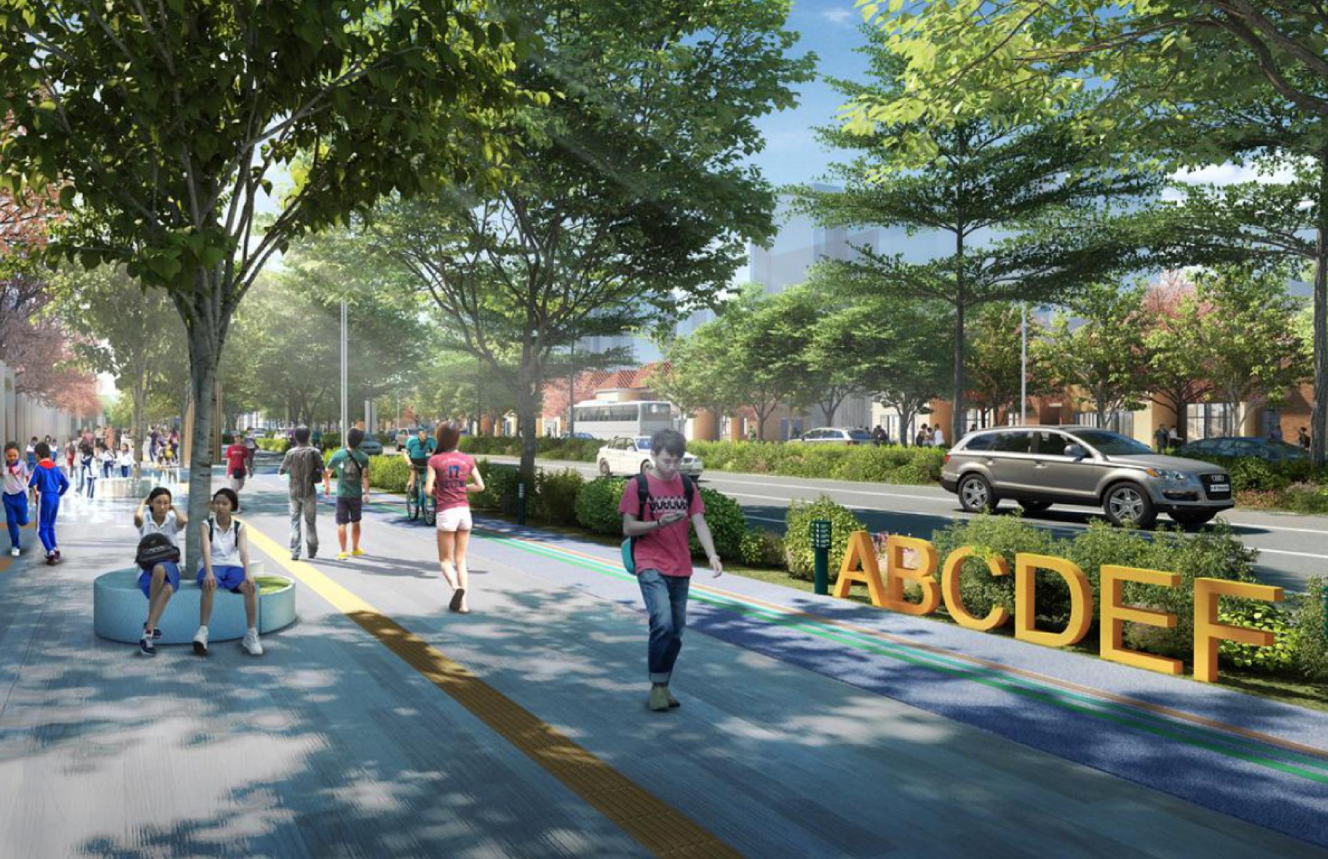 London Design Awards Winner - Shenzhen Xinhu Road Transit Corridor Urban Design Plan