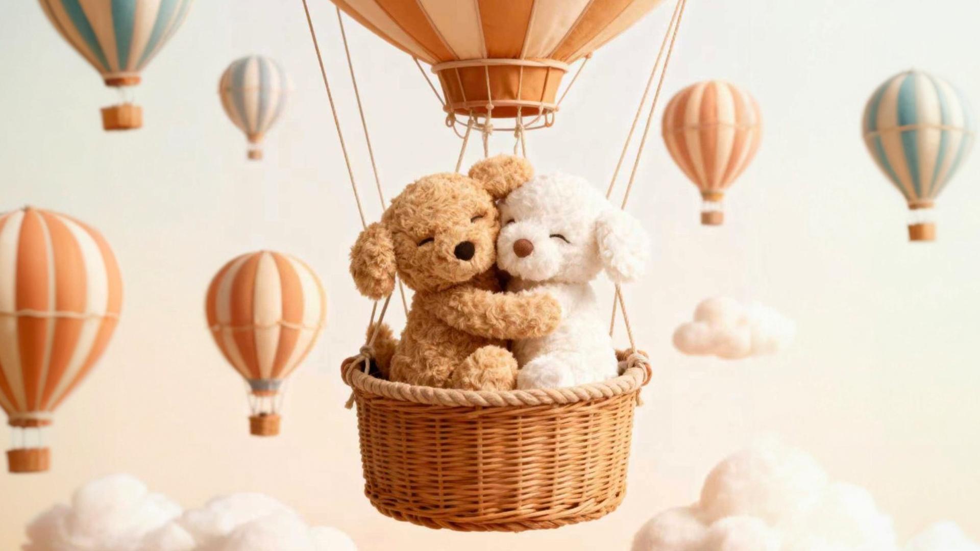 London Design Awards Winner - Harmony Hugging The Puppy