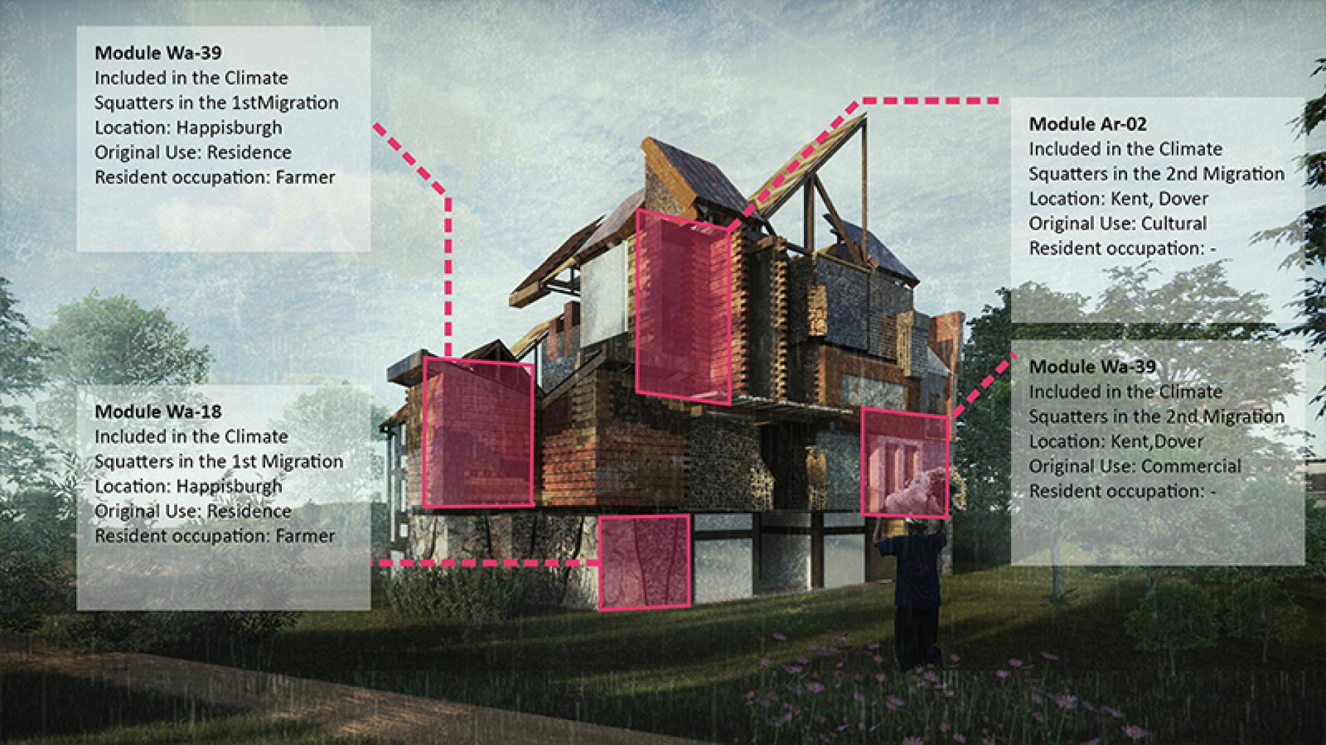 London Design Awards Winner - Climate Squatters