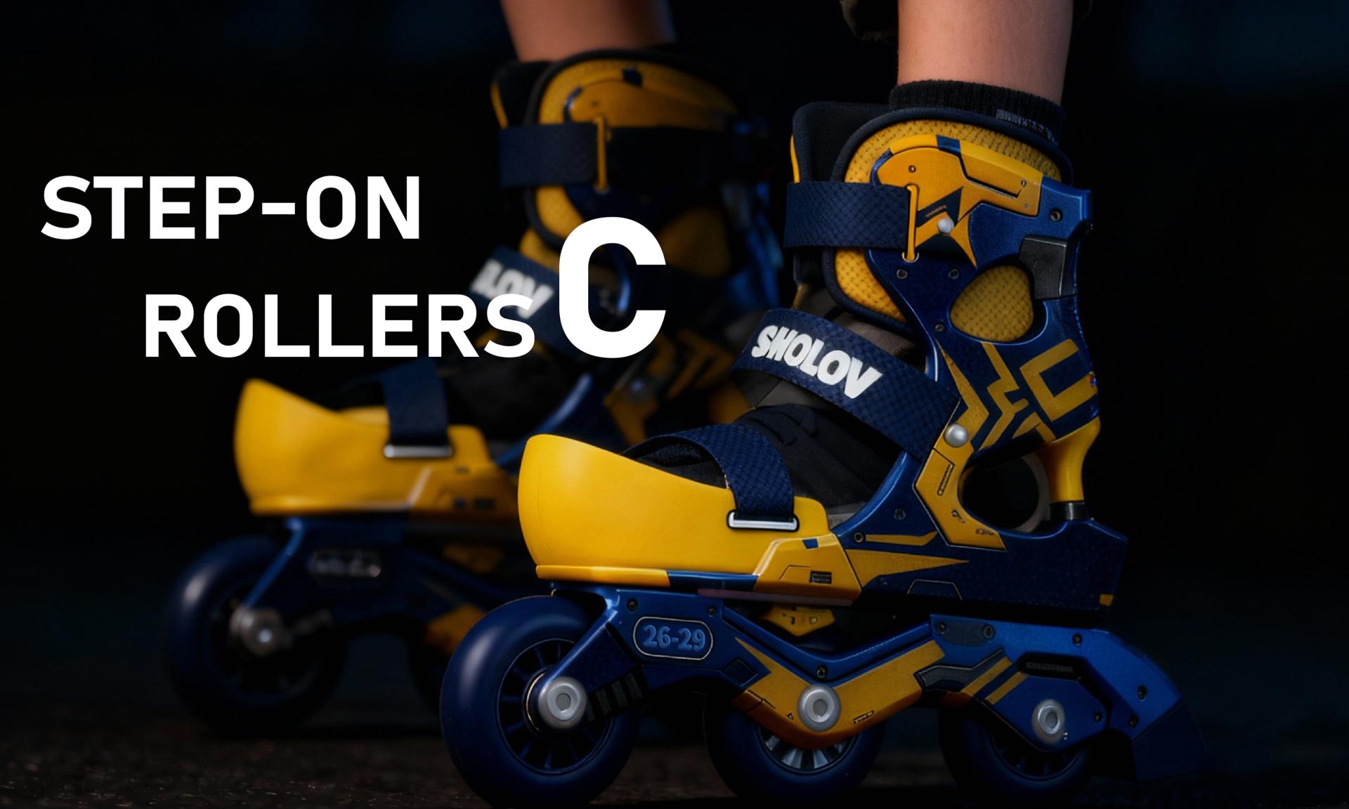 London Design Awards Winner - STEP-ON ROLLERS: GS-013