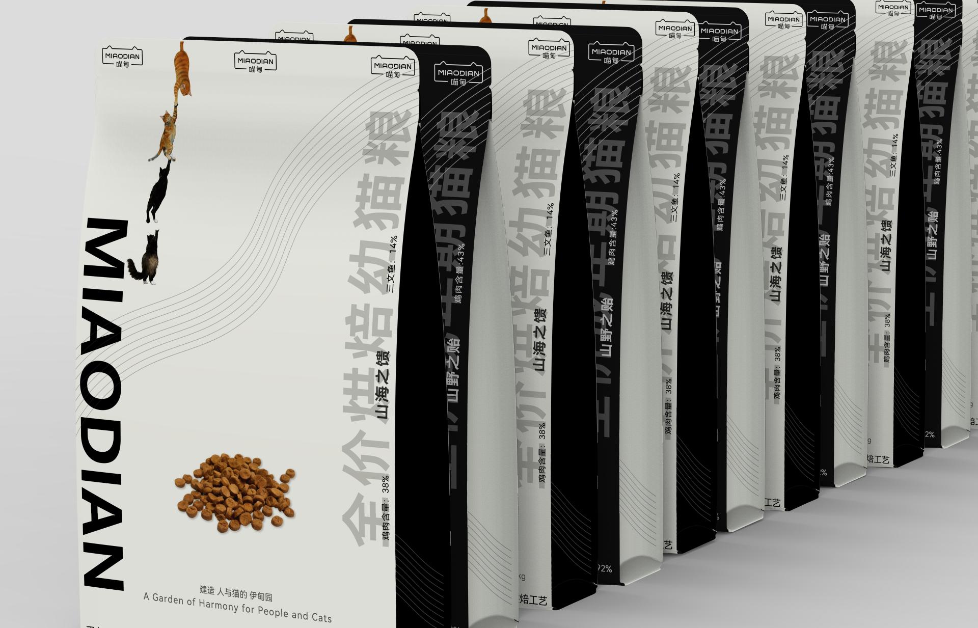 London Design Awards Winner - MIAODIAN Kitten & Adult Cat Food