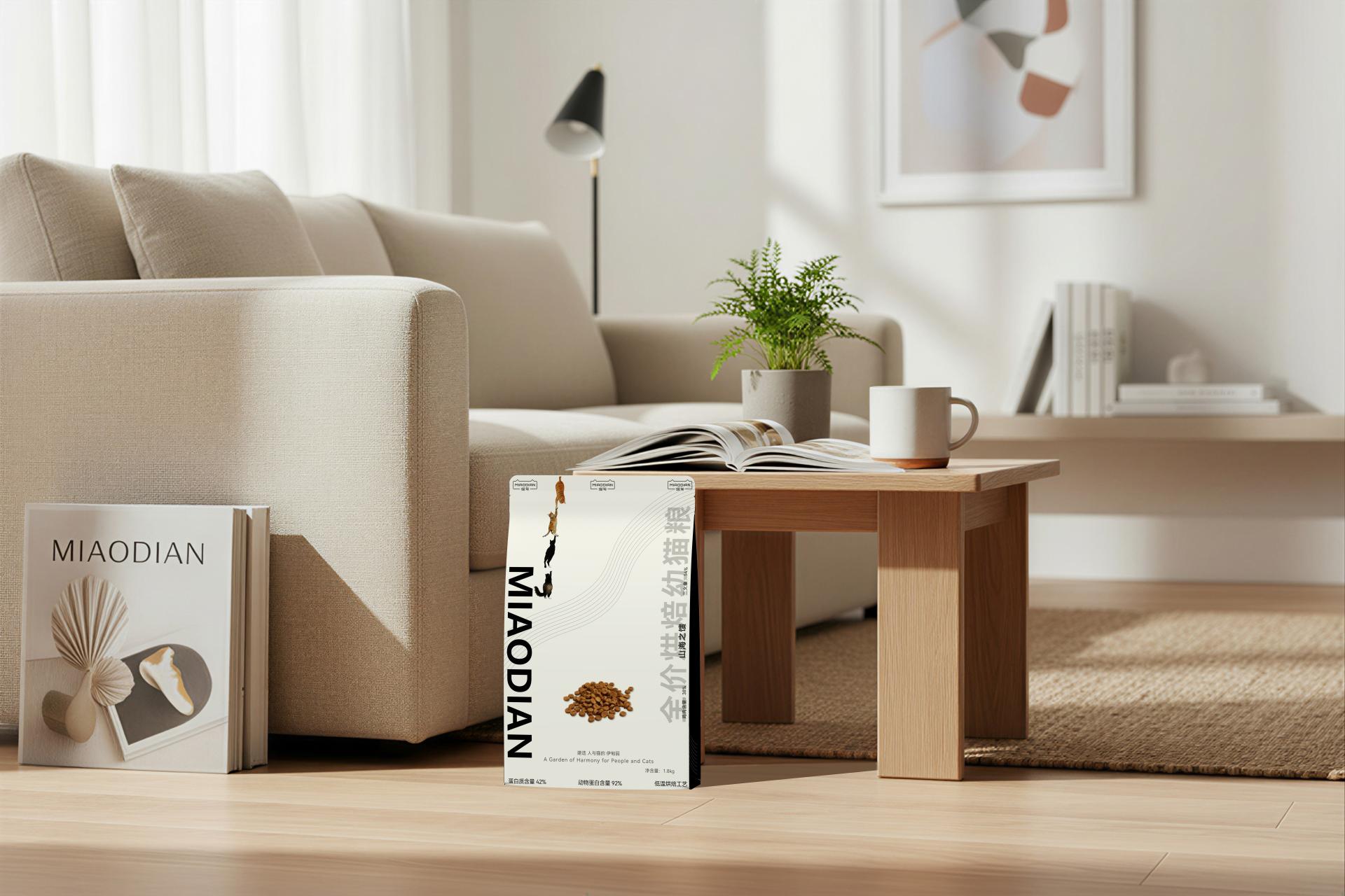 London Design Awards Winner - MIAODIAN Kitten & Adult Cat Food