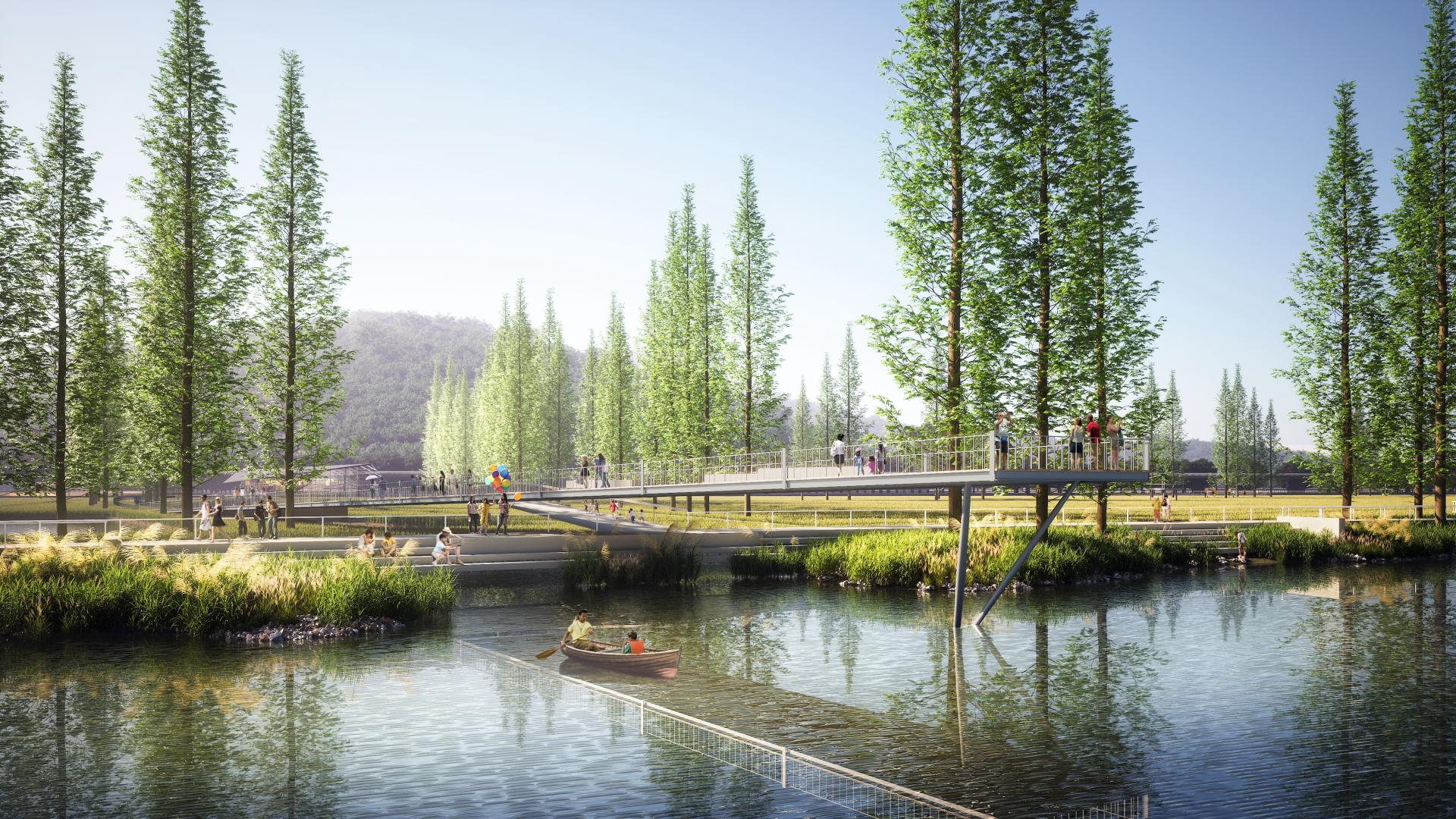 London Design Awards Winner - Banfu Riverside Park