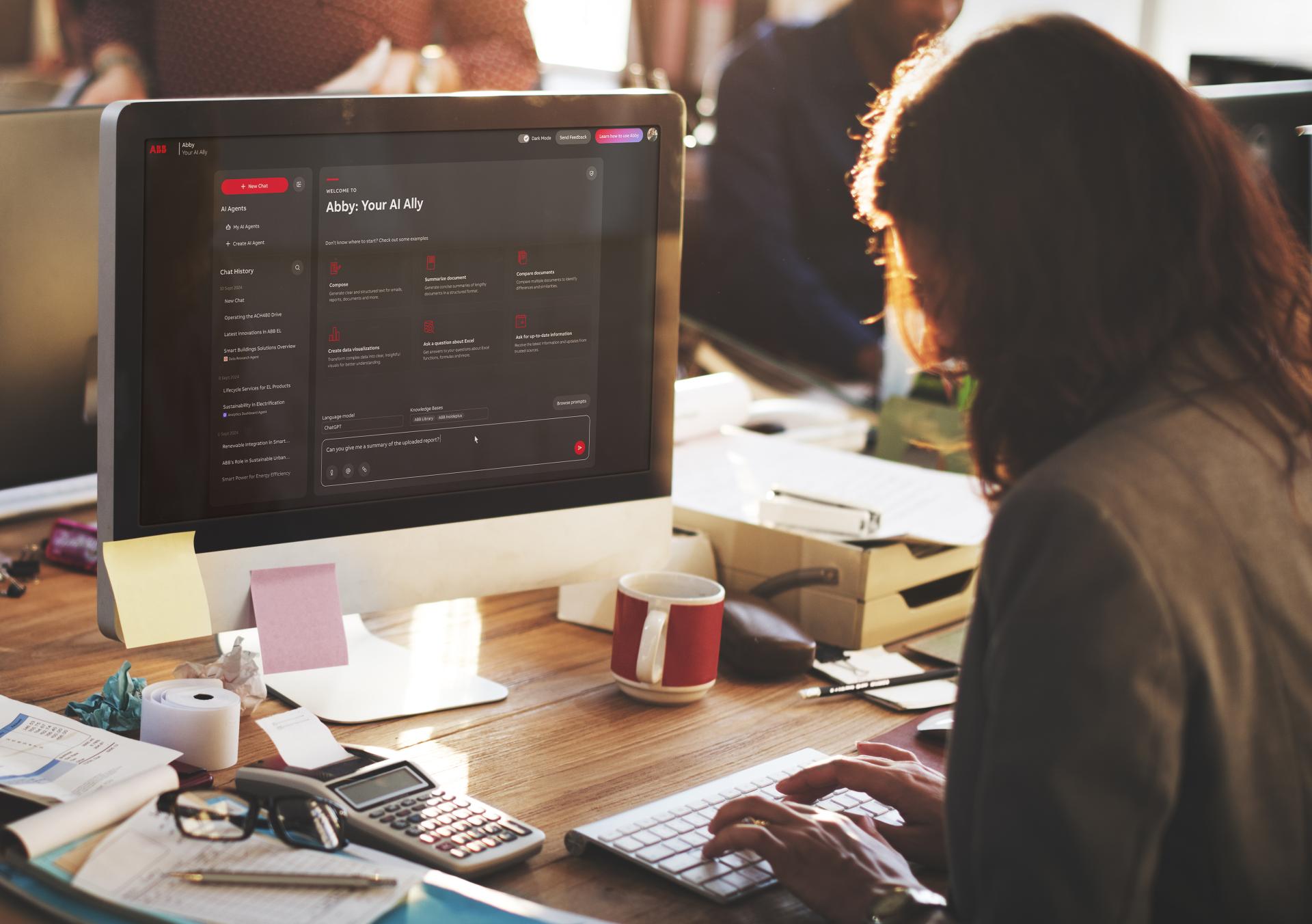 London Design Awards Winner - Abby, ABB’s GenAI system to assist employees globally