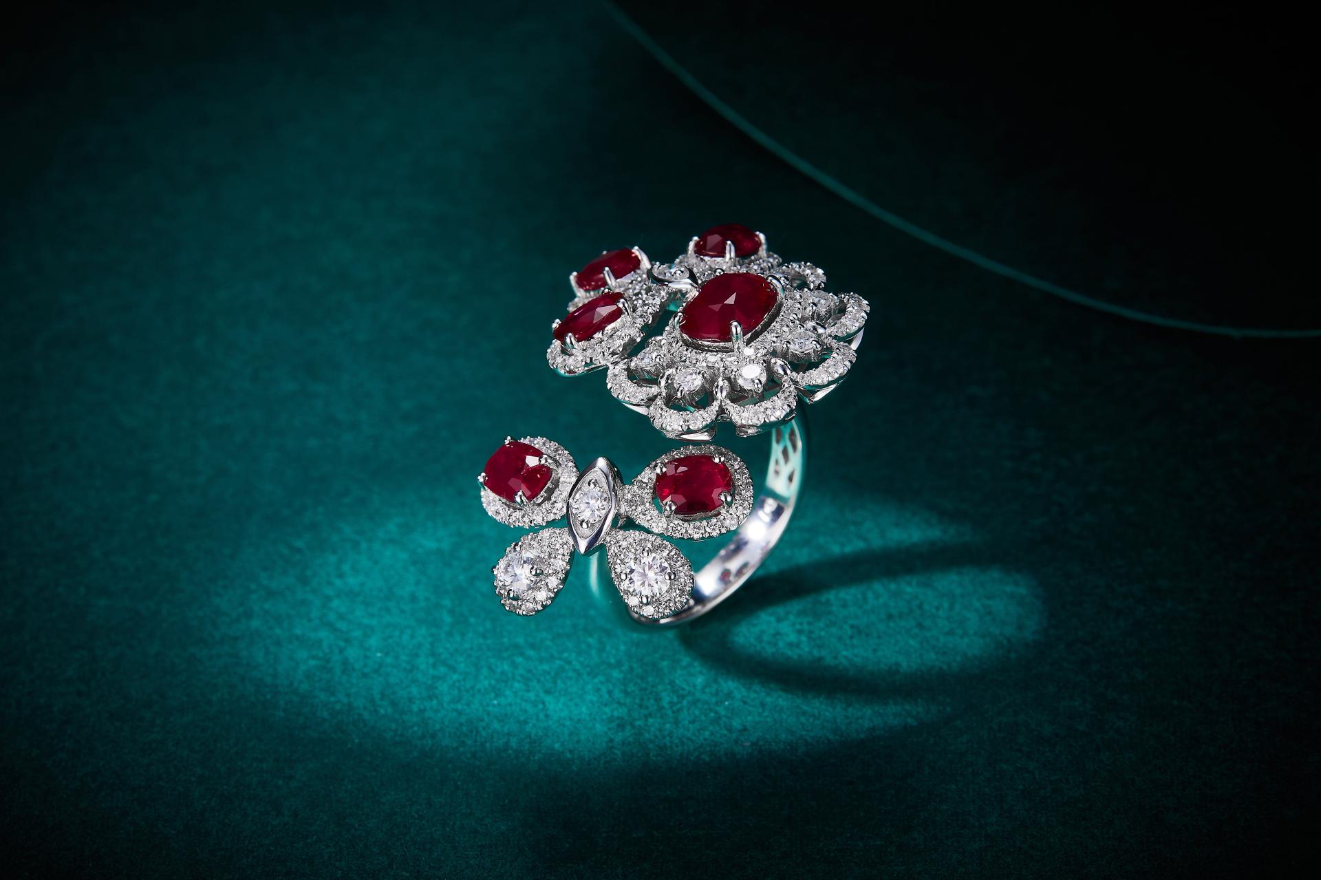 London Design Awards Winner - Butterflies lingering over flowers